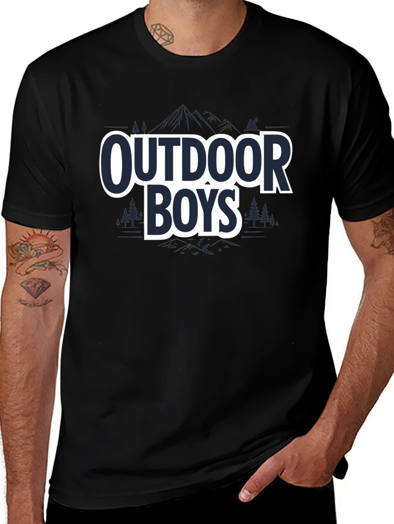Outdoor Boys Graphic T-Shirt