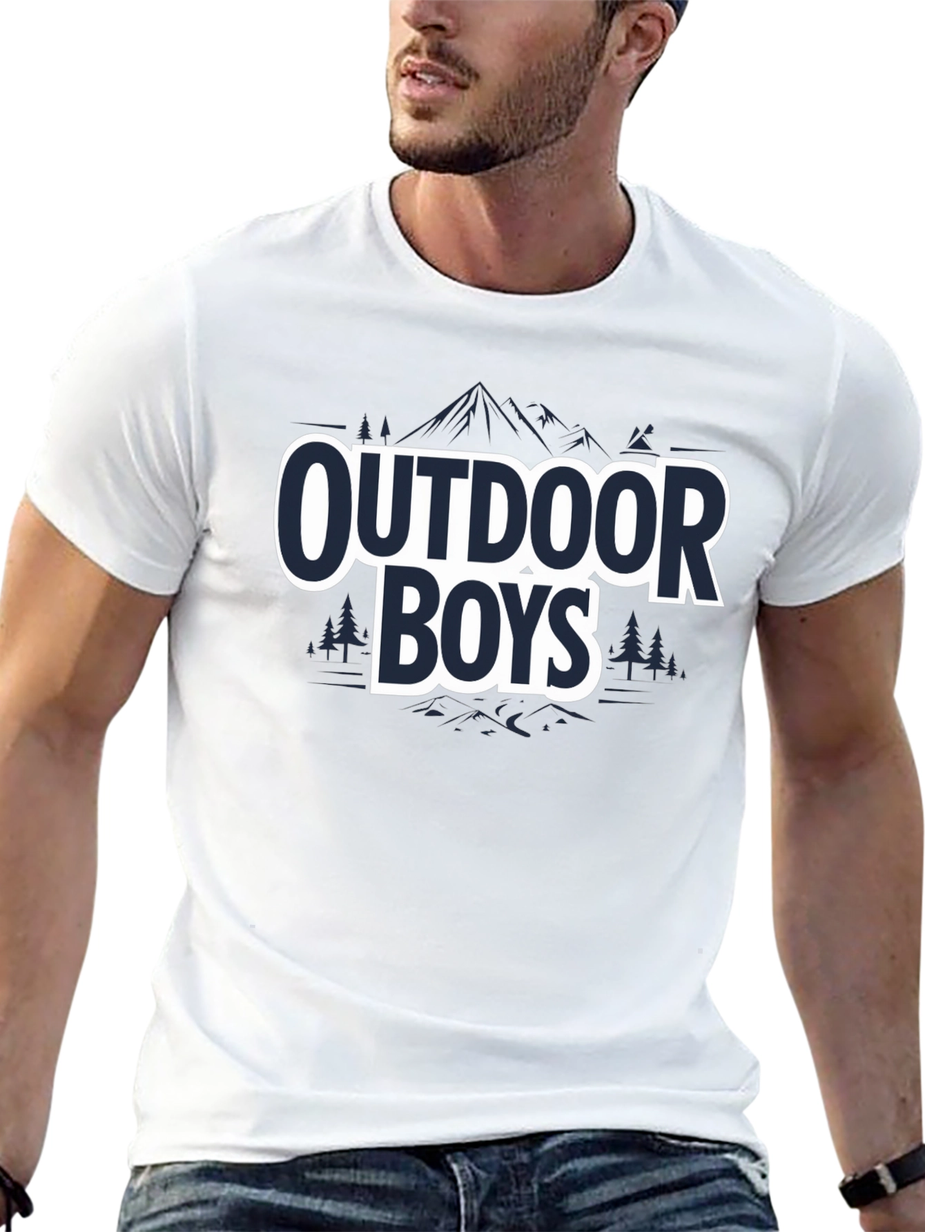 Outdoor Boys Graphic T-Shirt