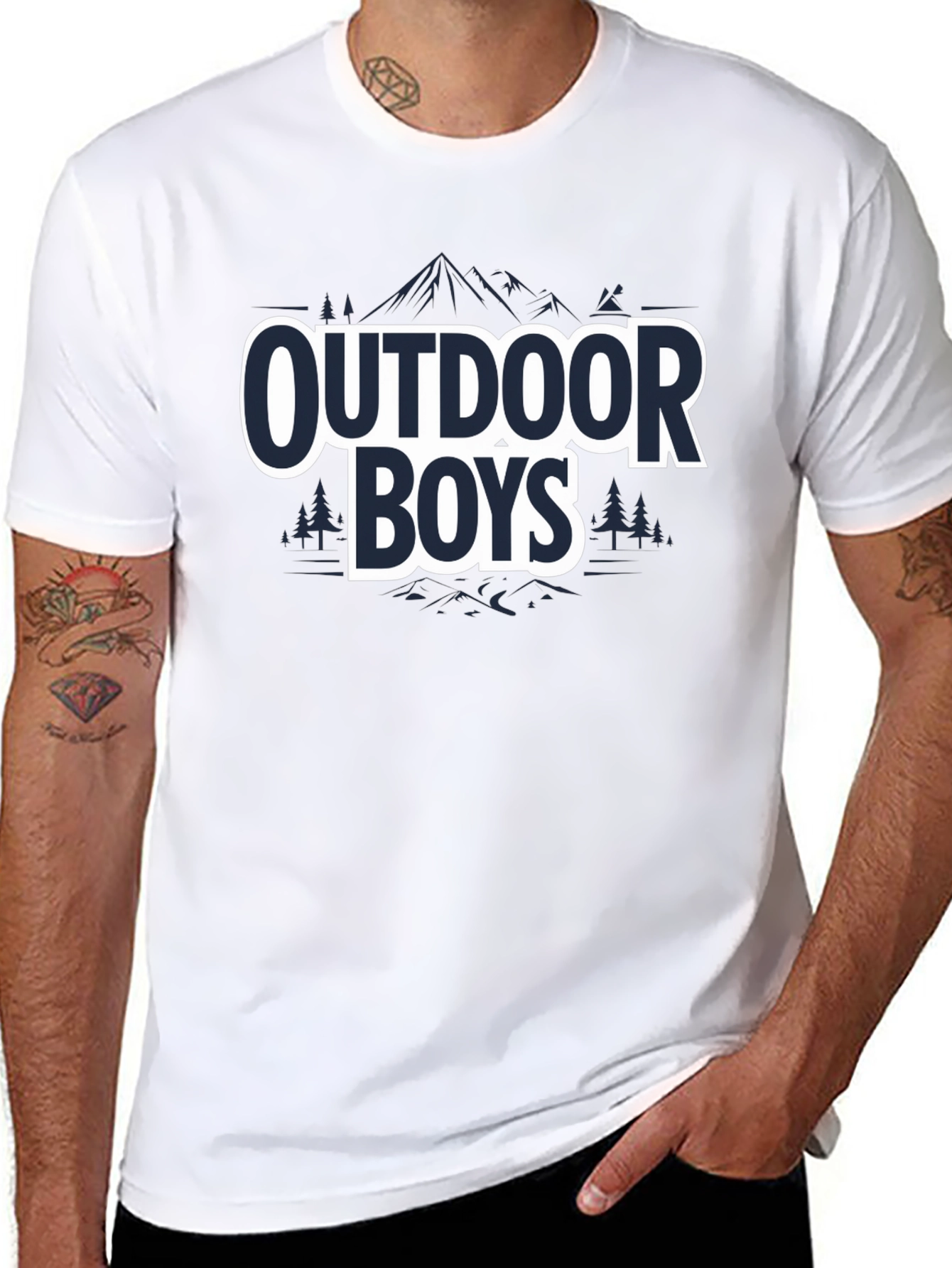 Outdoor Boys Graphic T-Shirt