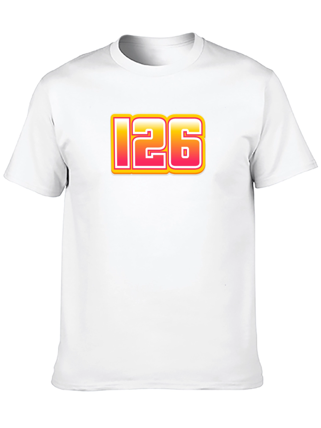 Cool 126 Graphic Print Black T-Shirt