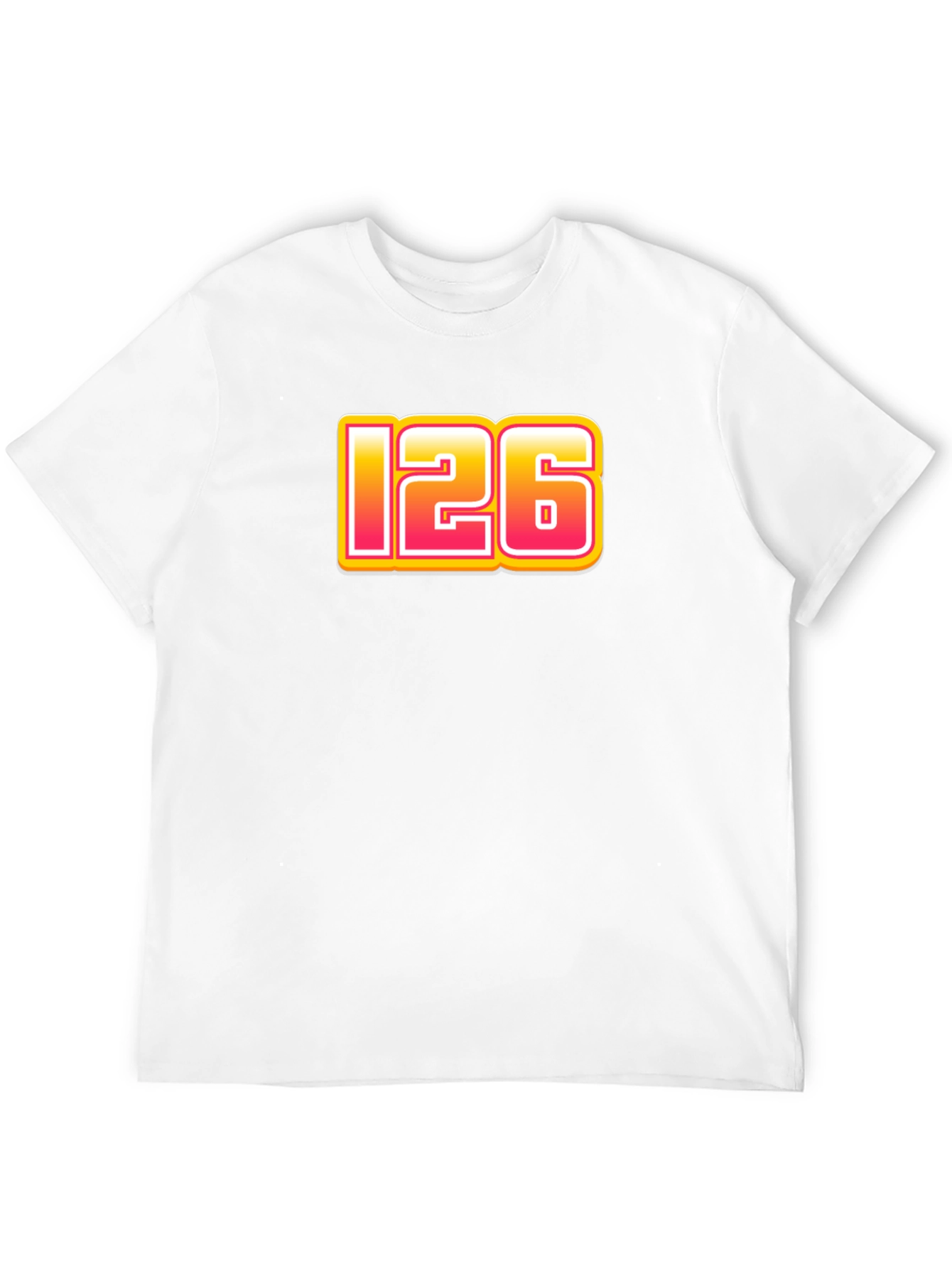 Cool 126 Graphic Print Black T-Shirt