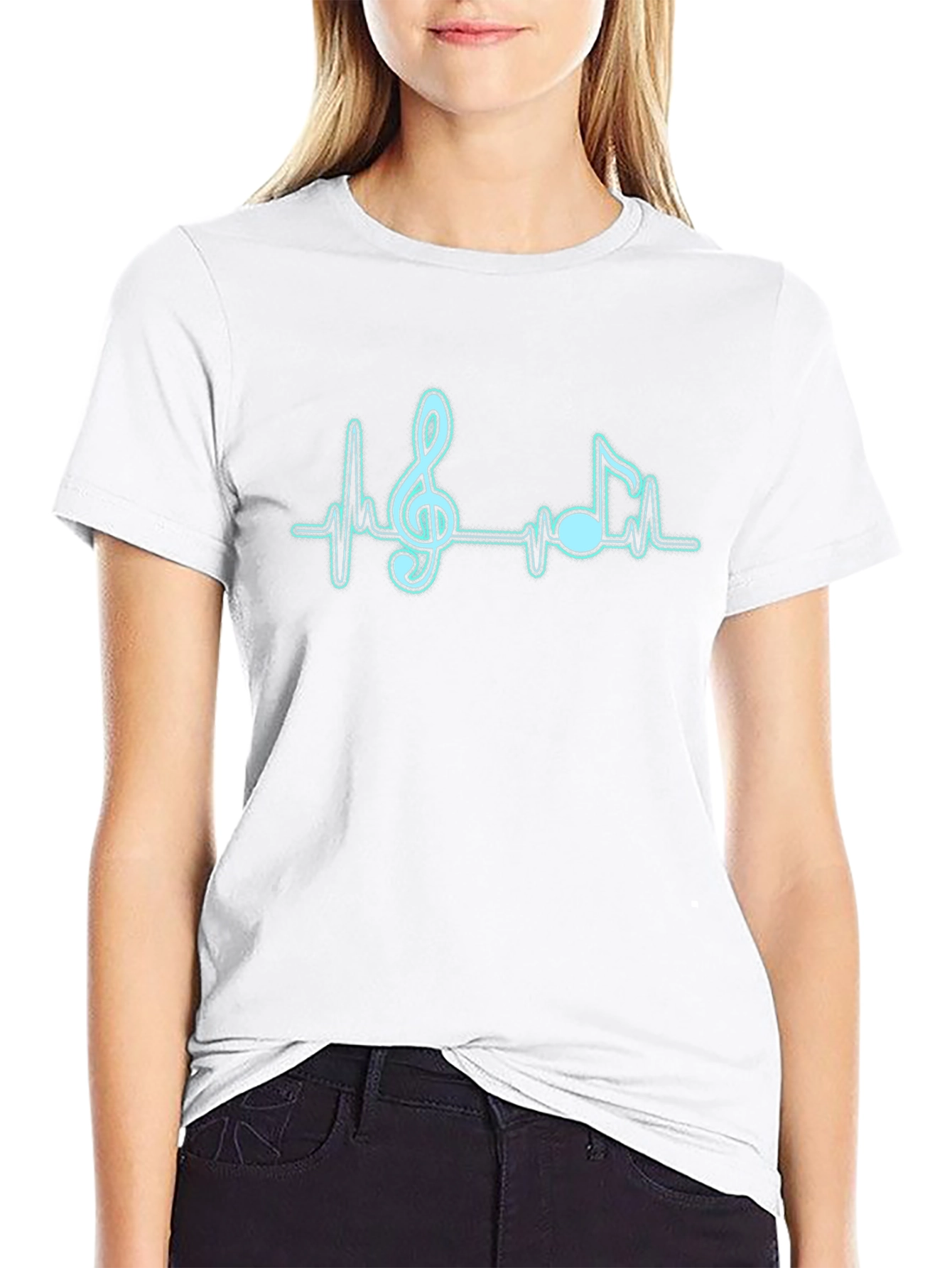 Music Lovers Beat T-Shirt - Black