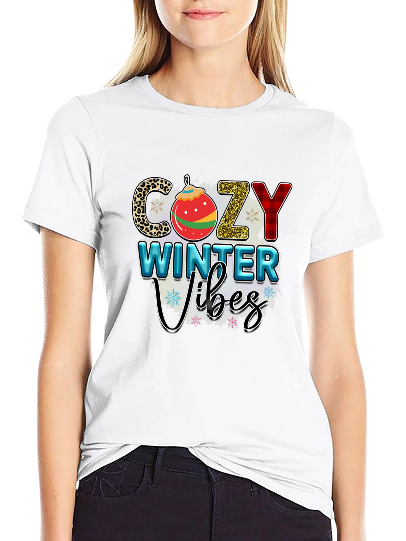 Cozy Winter Vibes Graphic Tee