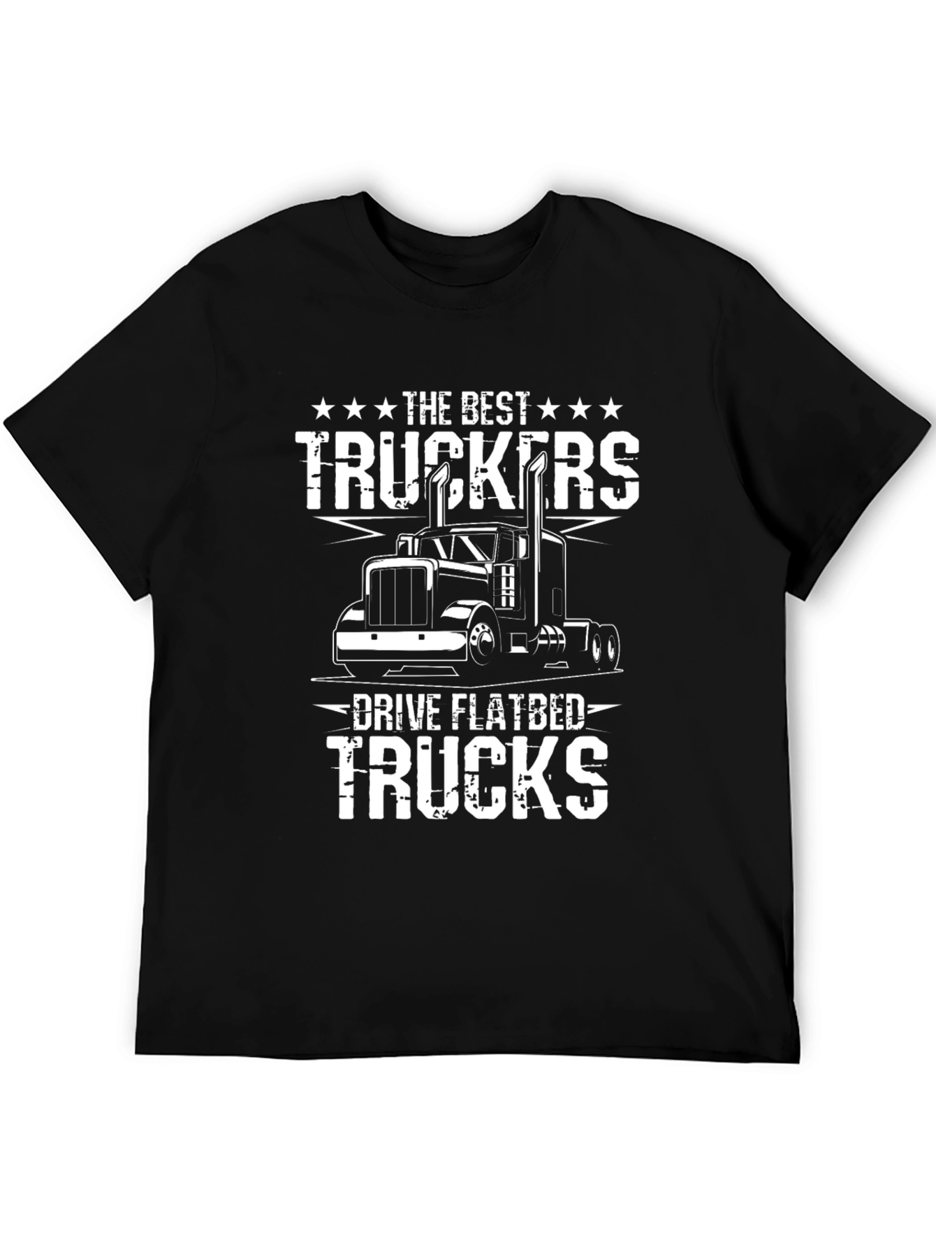 Trucker T-Shirt - Drive Flatbed Trucks