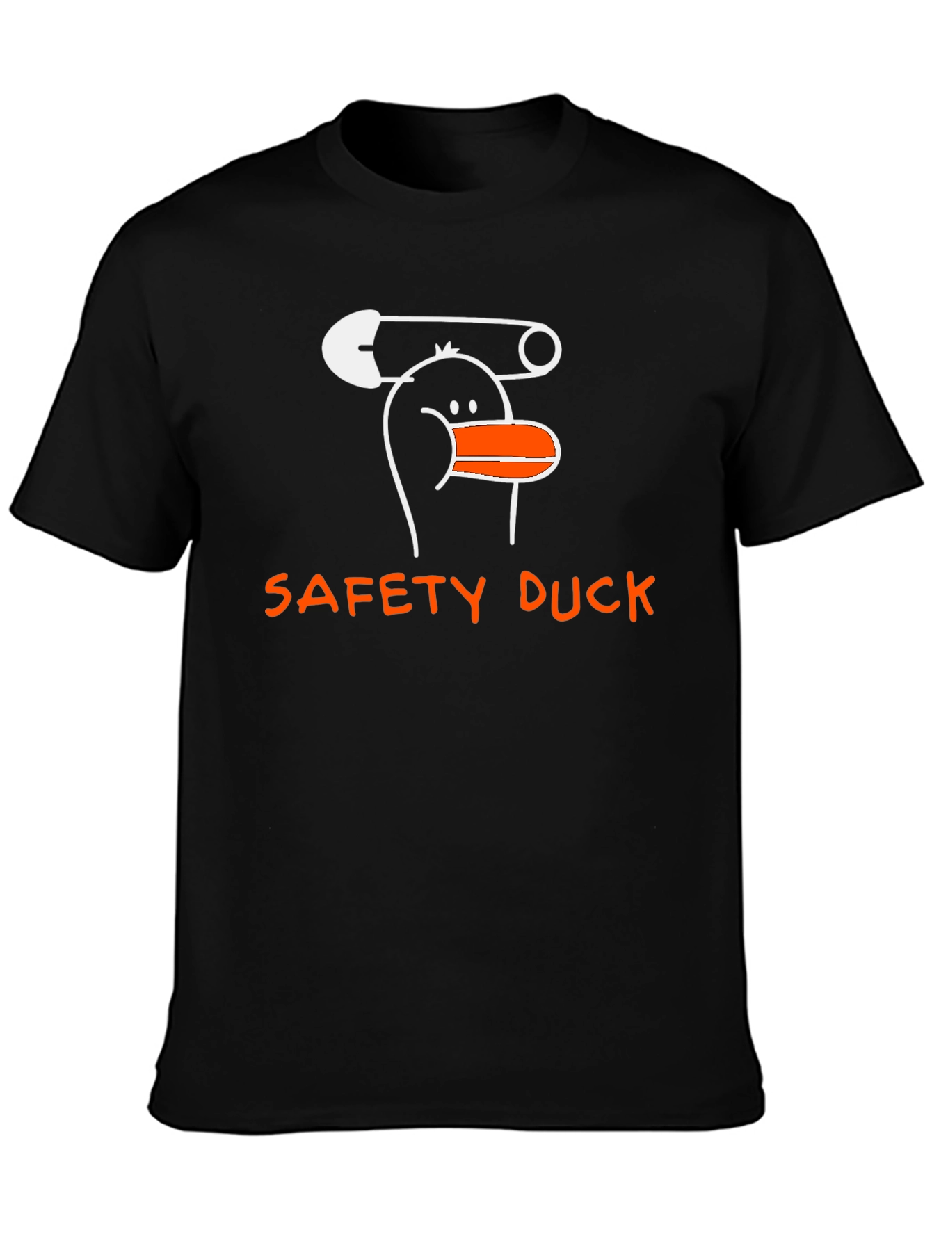 Safety Duck T-Shirt - Funny Graphic Tee