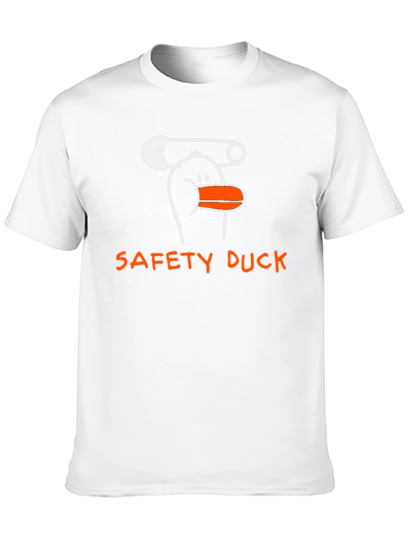 Safety Duck T-Shirt - Funny Graphic Tee
