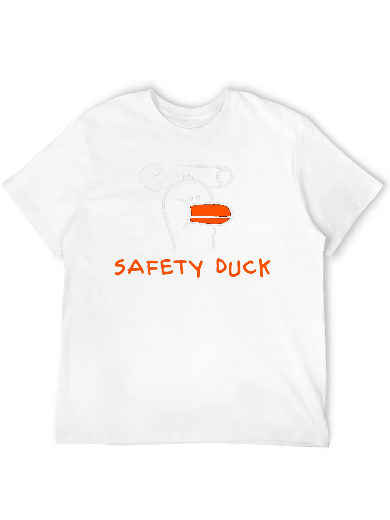 Safety Duck T-Shirt - Funny Graphic Tee