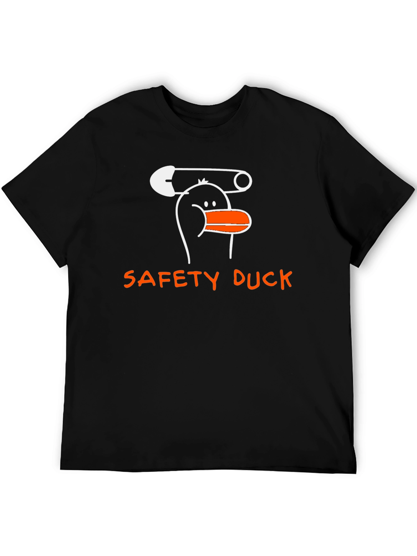 Safety Duck T-Shirt - Funny Graphic Tee
