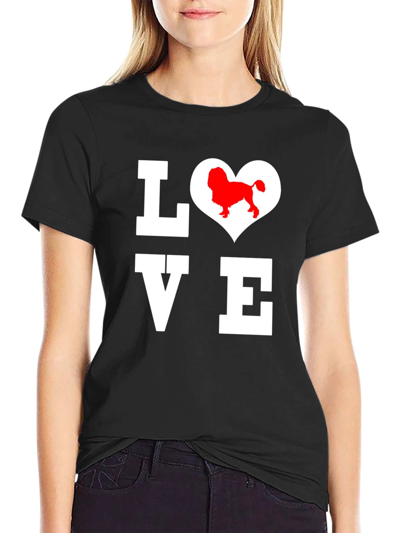 Dog Love Graphic T-Shirt