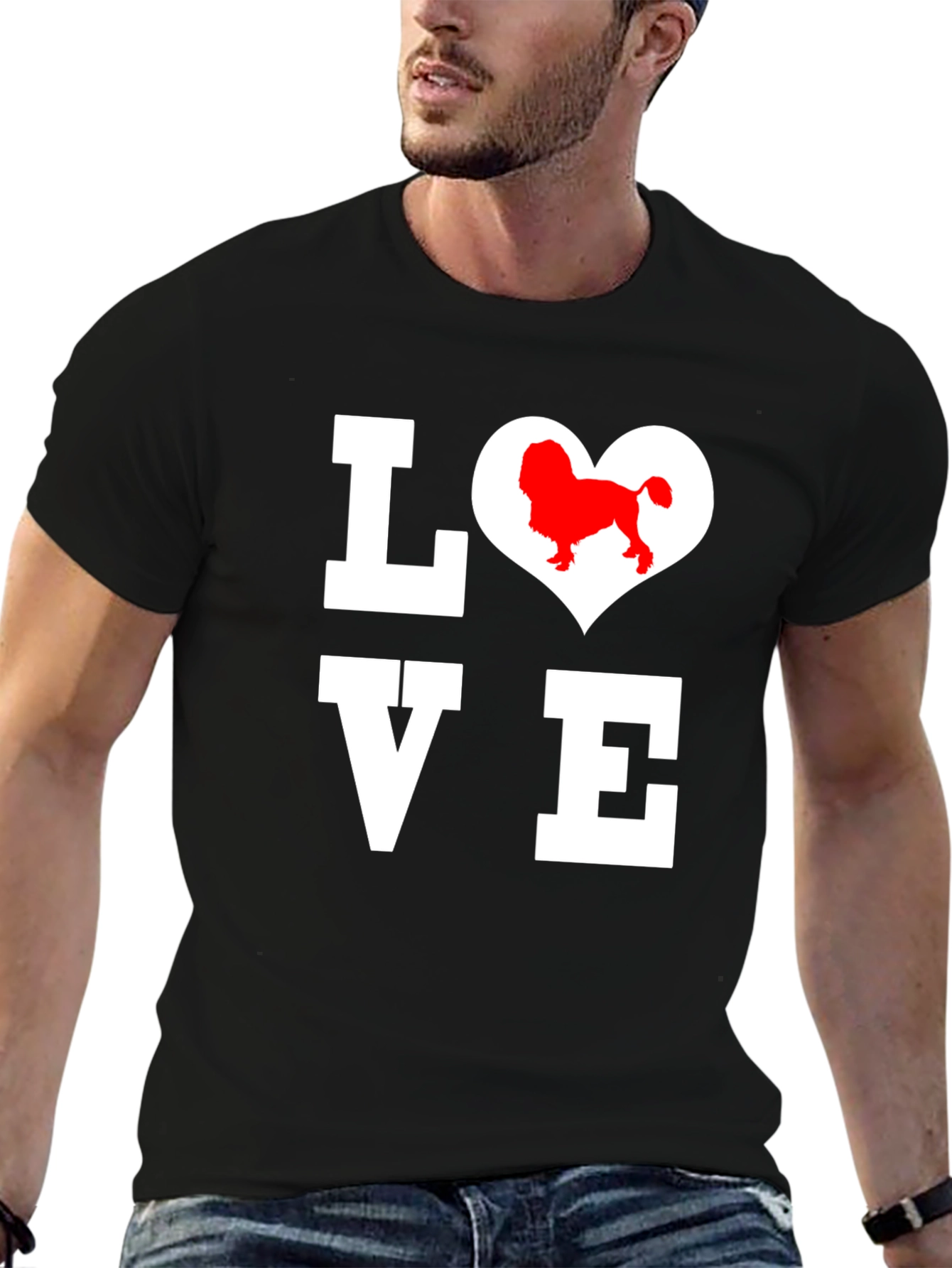 Dog Love Graphic T-Shirt