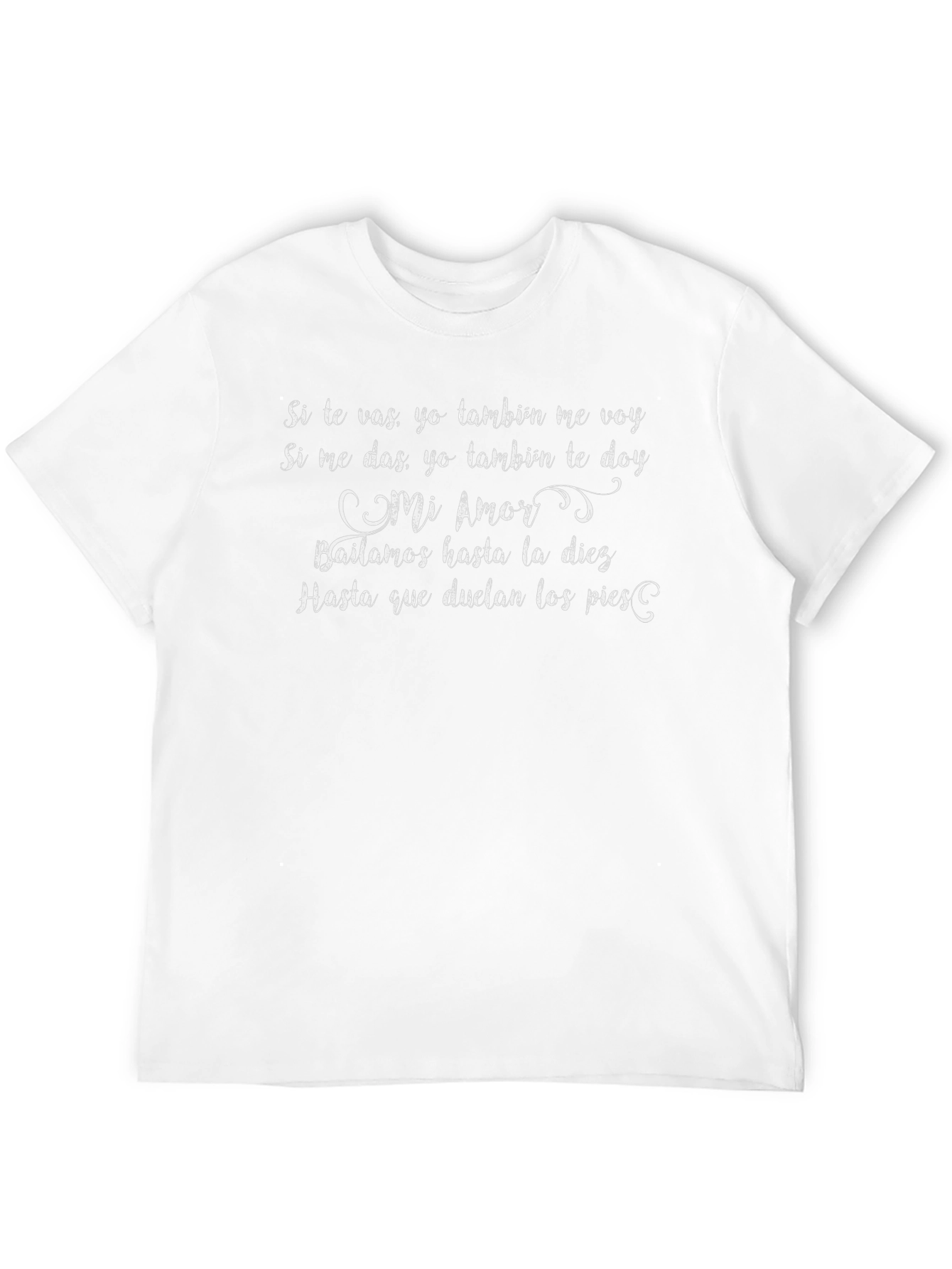 Romantic Spanish Phrase Graphic Tee