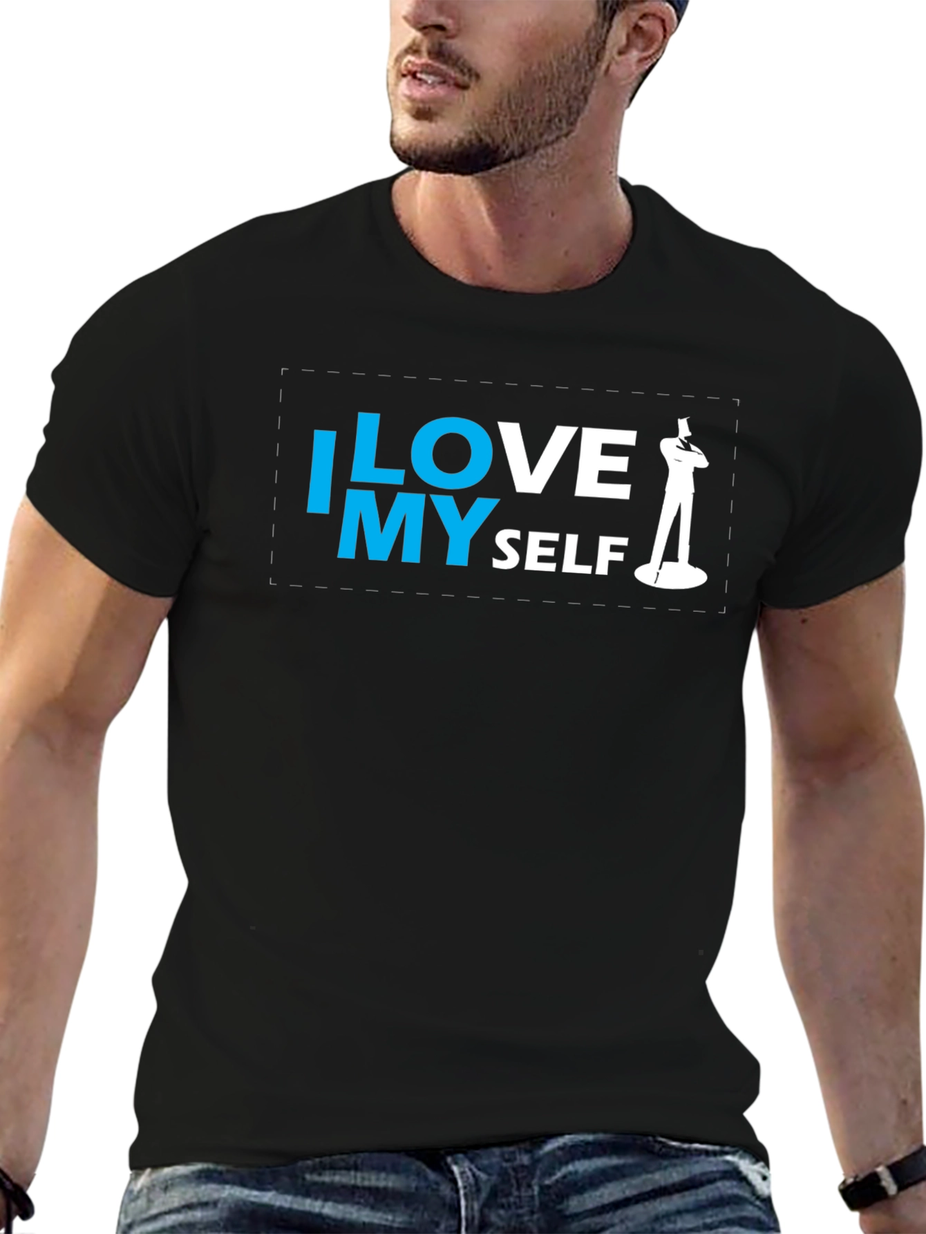 I Love Myself Graphic Tee - Stylish and Confident