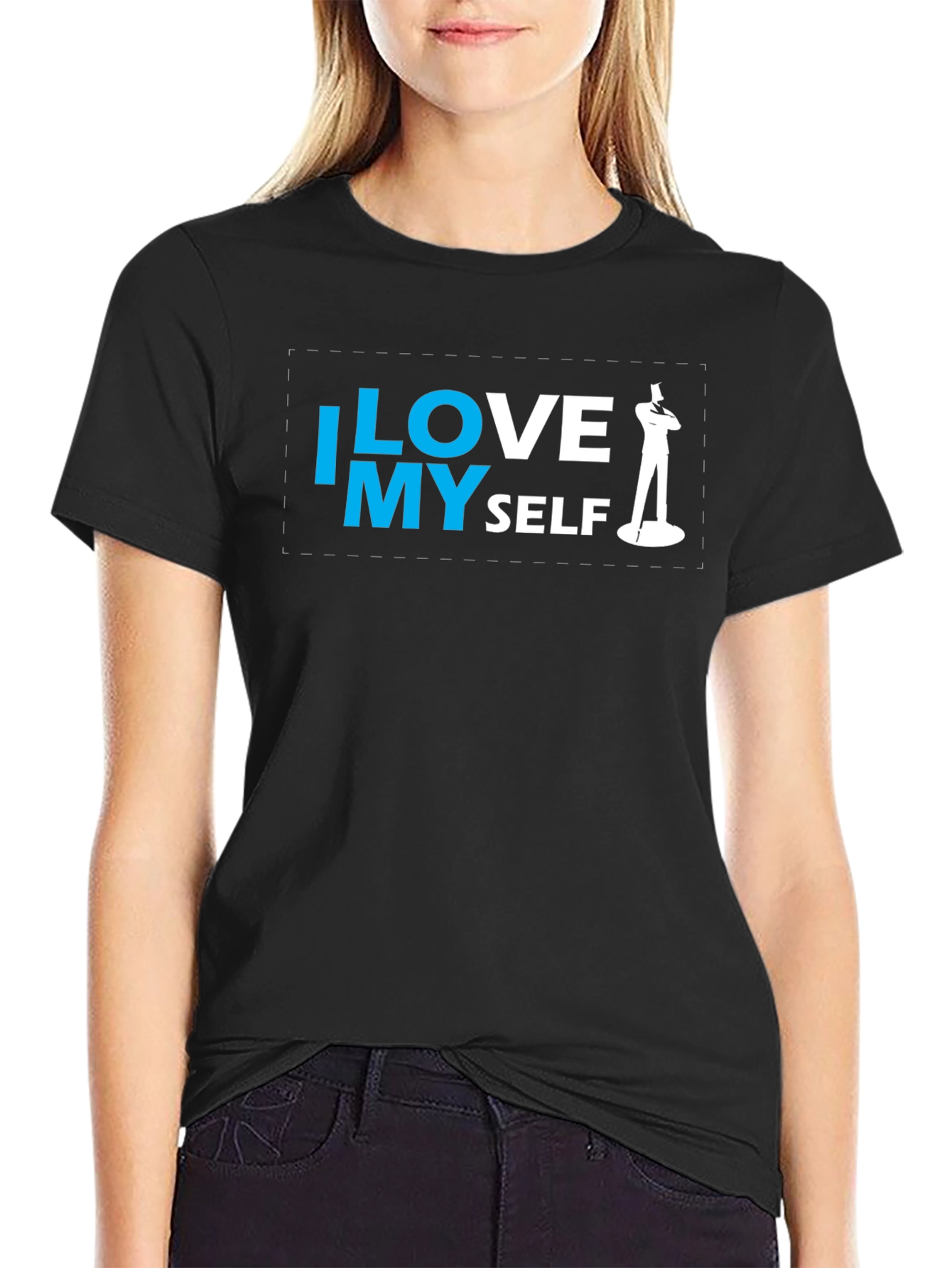 I Love Myself Graphic Tee - Stylish and Confident