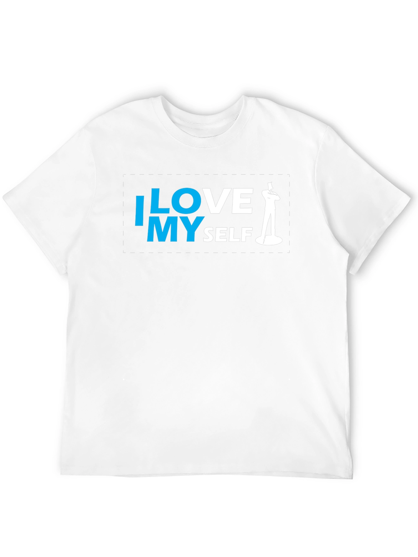 I Love Myself Graphic Tee - Stylish and Confident