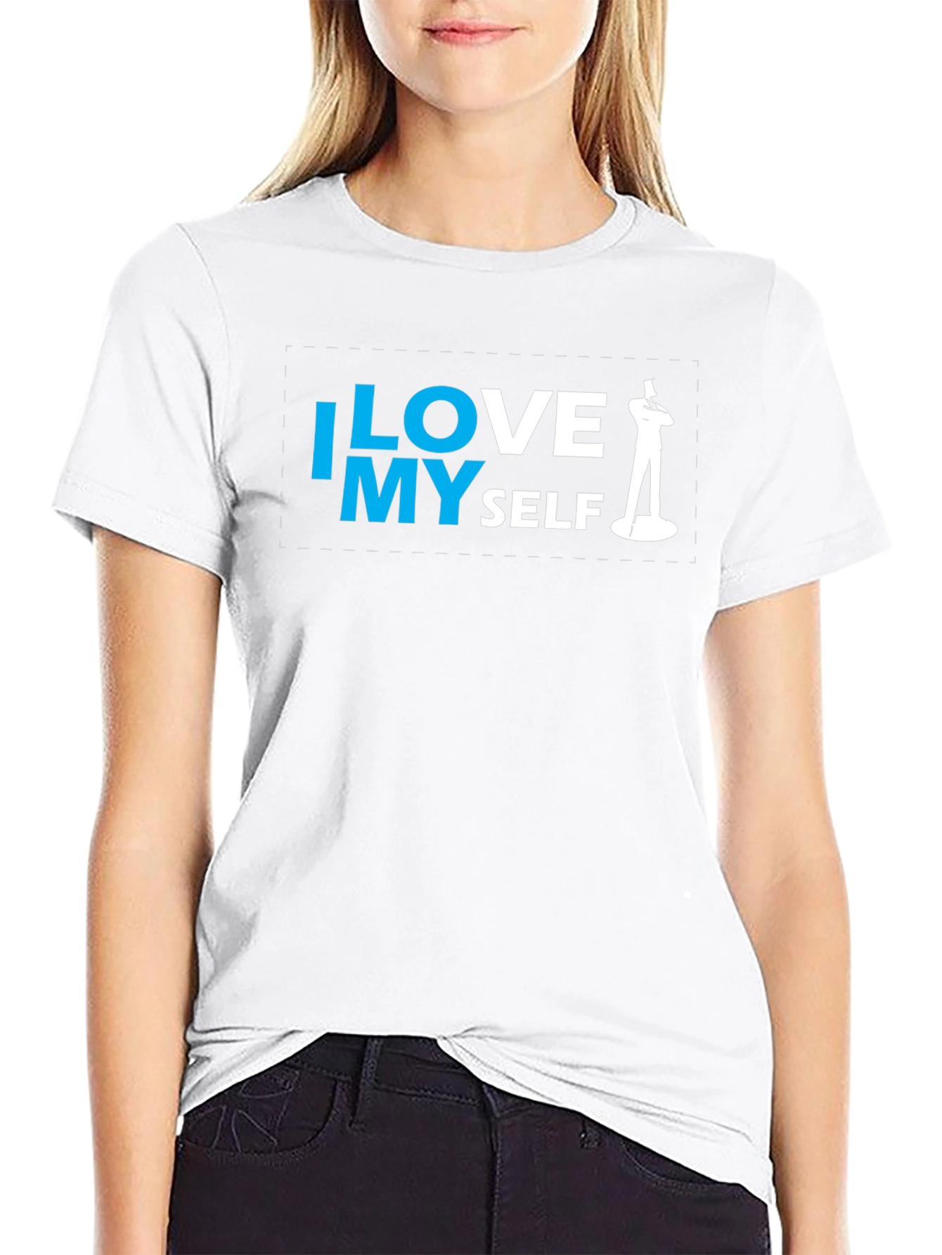 I Love Myself Graphic Tee - Stylish and Confident