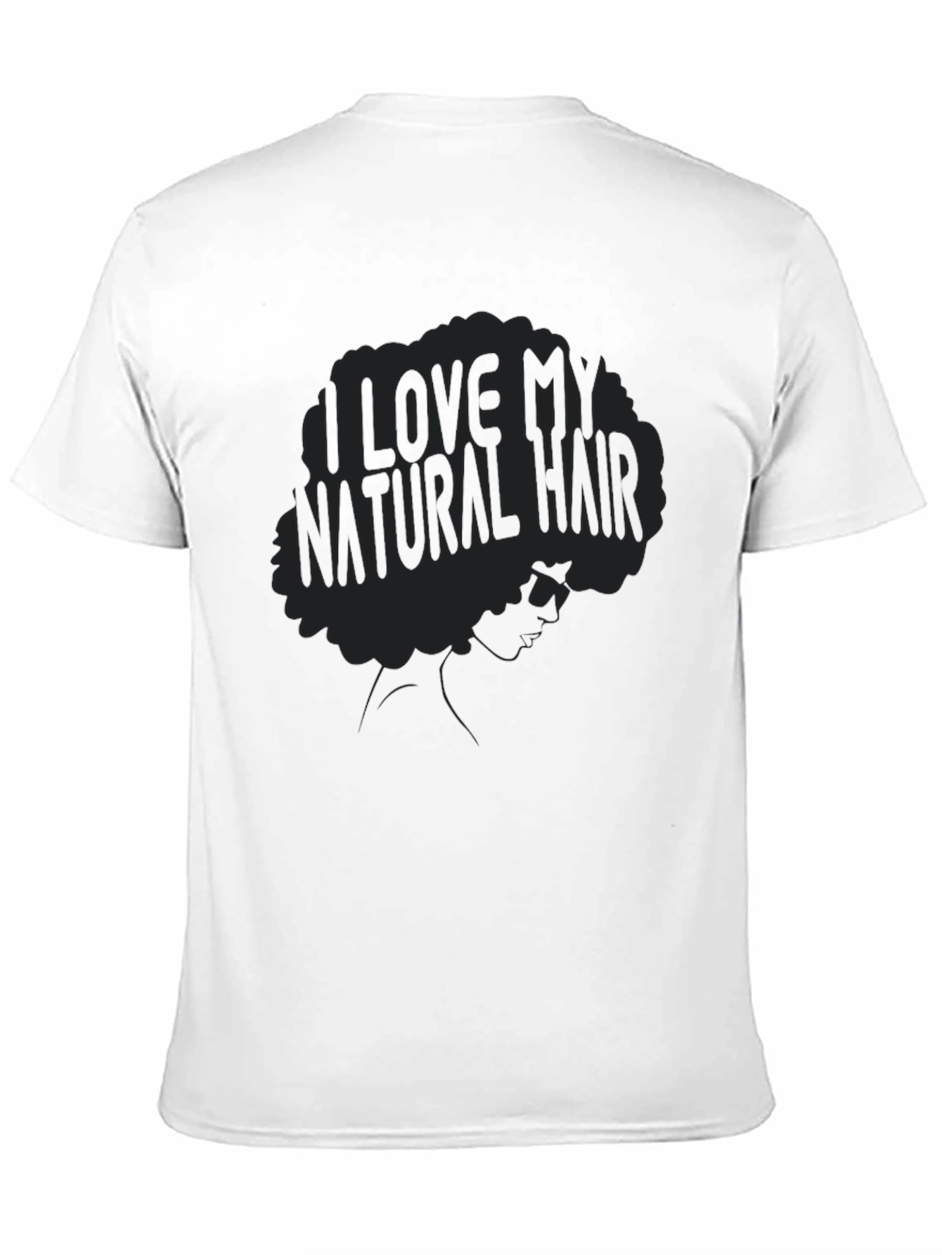 I Love My Natural Hair Tee - Afro Pride
