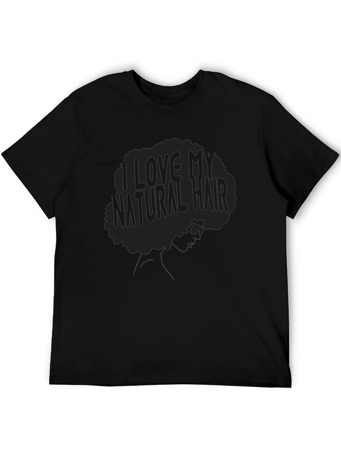 I Love My Natural Hair Tee - Afro Pride