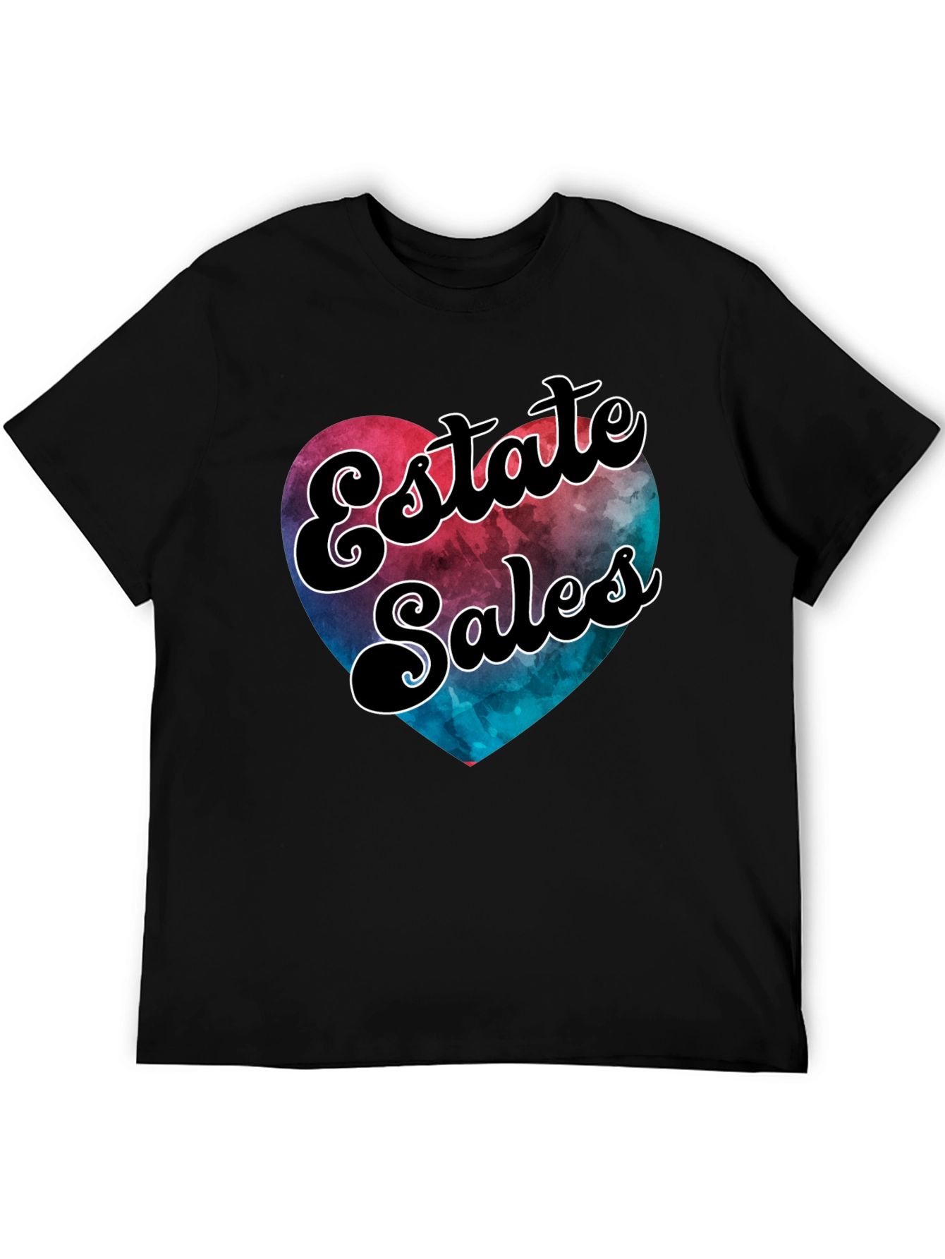 Estate Sales Heart Graphic T-Shirt