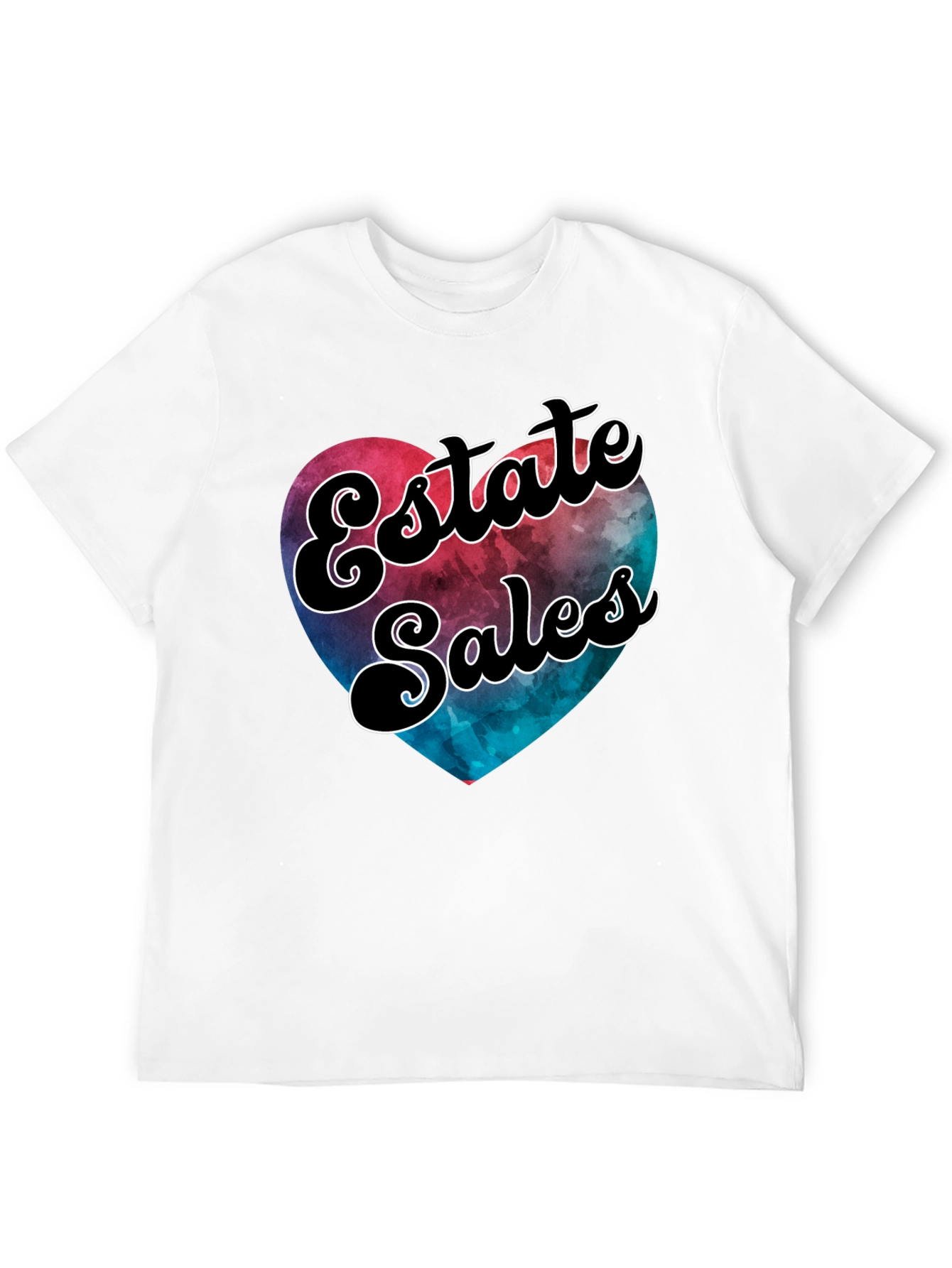 Estate Sales Heart Graphic T-Shirt