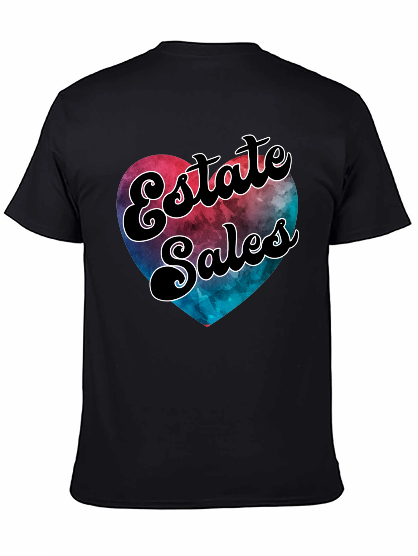 Estate Sales Heart Graphic T-Shirt