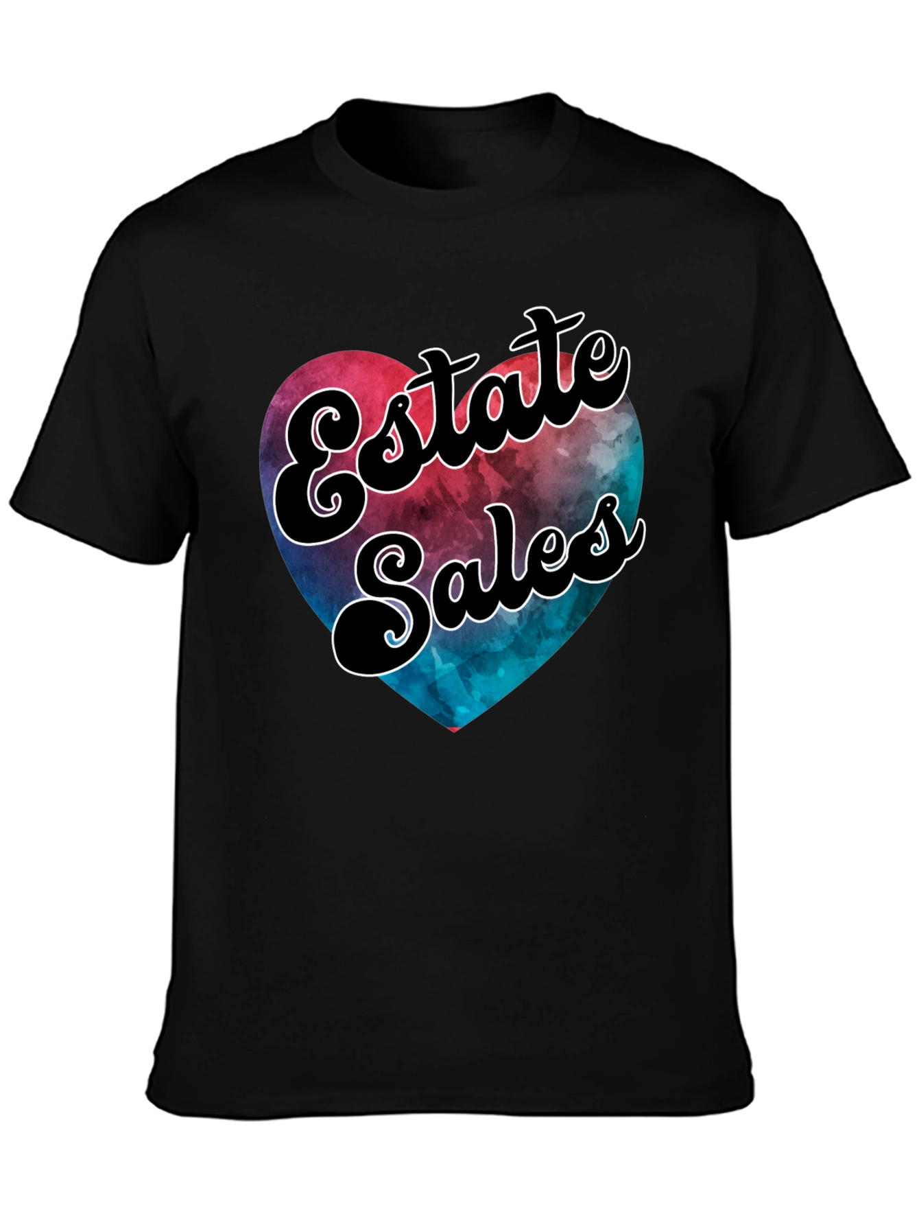 Estate Sales Heart Graphic T-Shirt