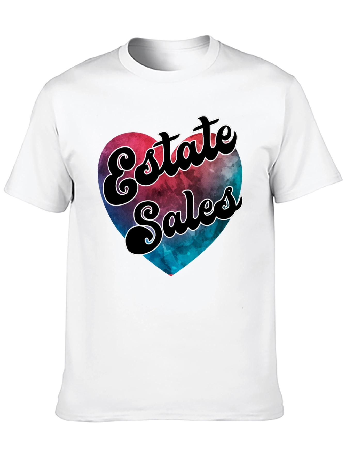 Estate Sales Heart Graphic T-Shirt
