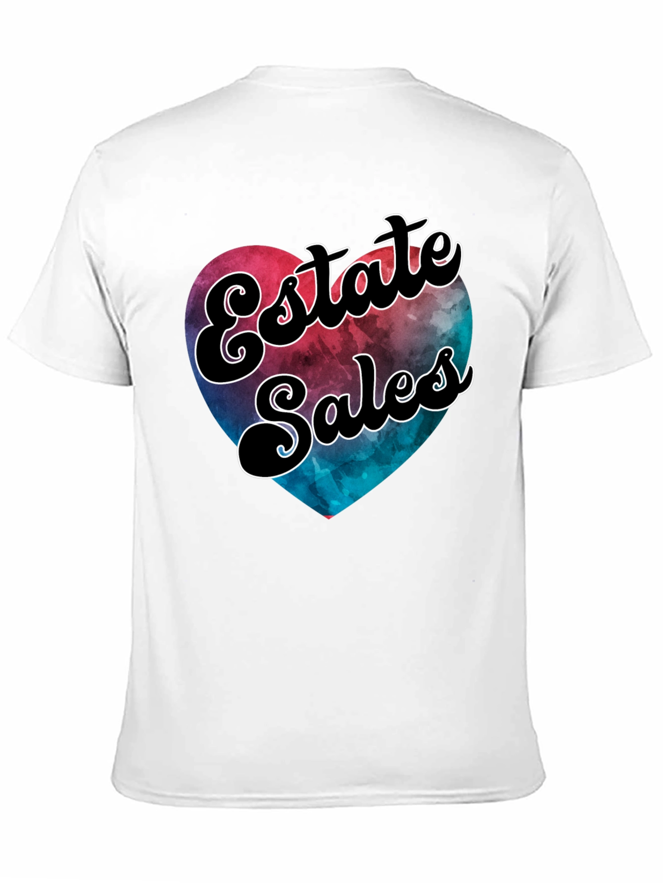 Estate Sales Heart Graphic T-Shirt