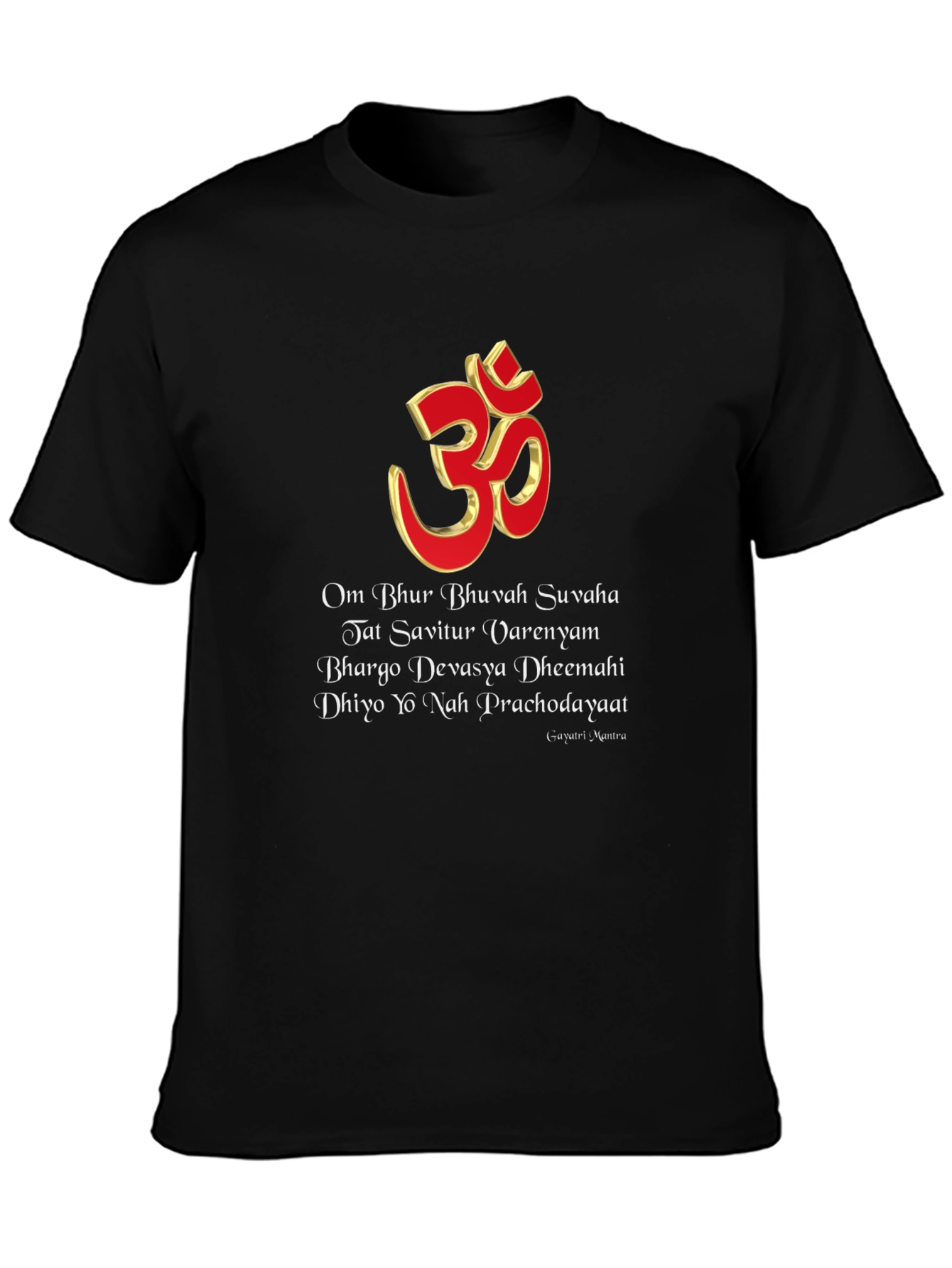 Om Mantra Graphic T-Shirt - Spiritual Design