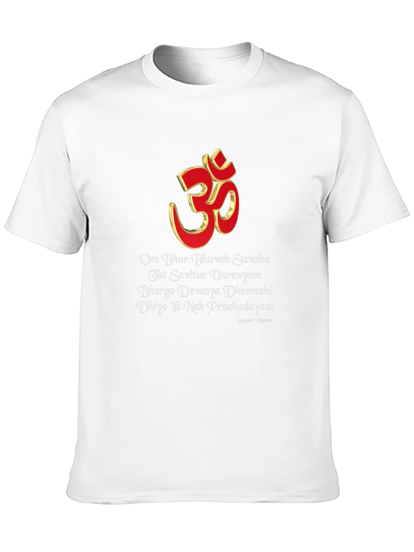Om Mantra Graphic T-Shirt - Spiritual Design