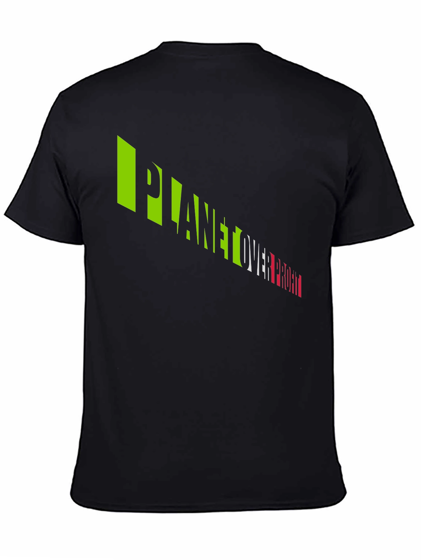 Planet Over Profit Graphic Tee - Eco-Conscious T-Shirt