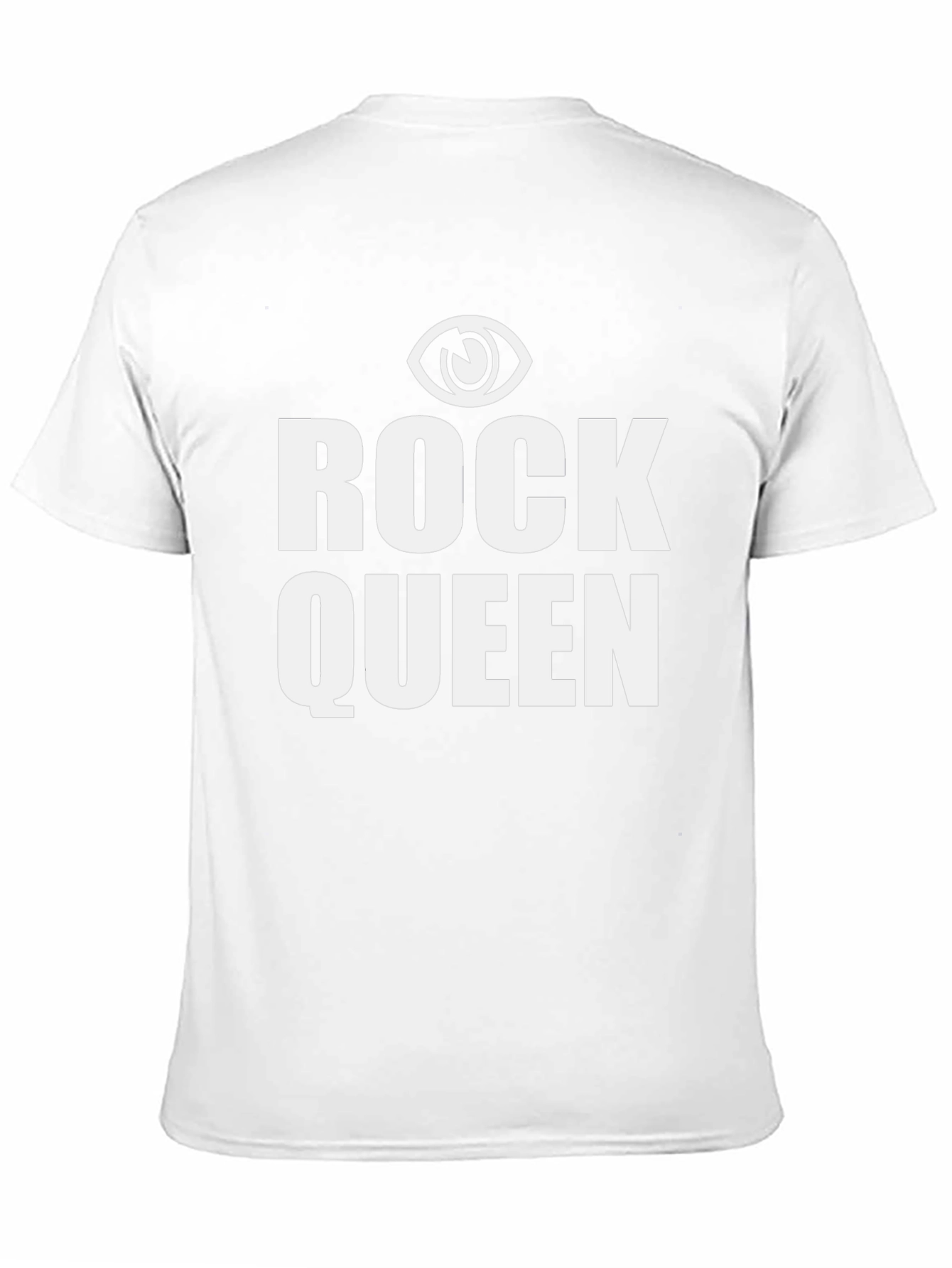 Rock Queen Graphic Tee - Black Cotton Blend