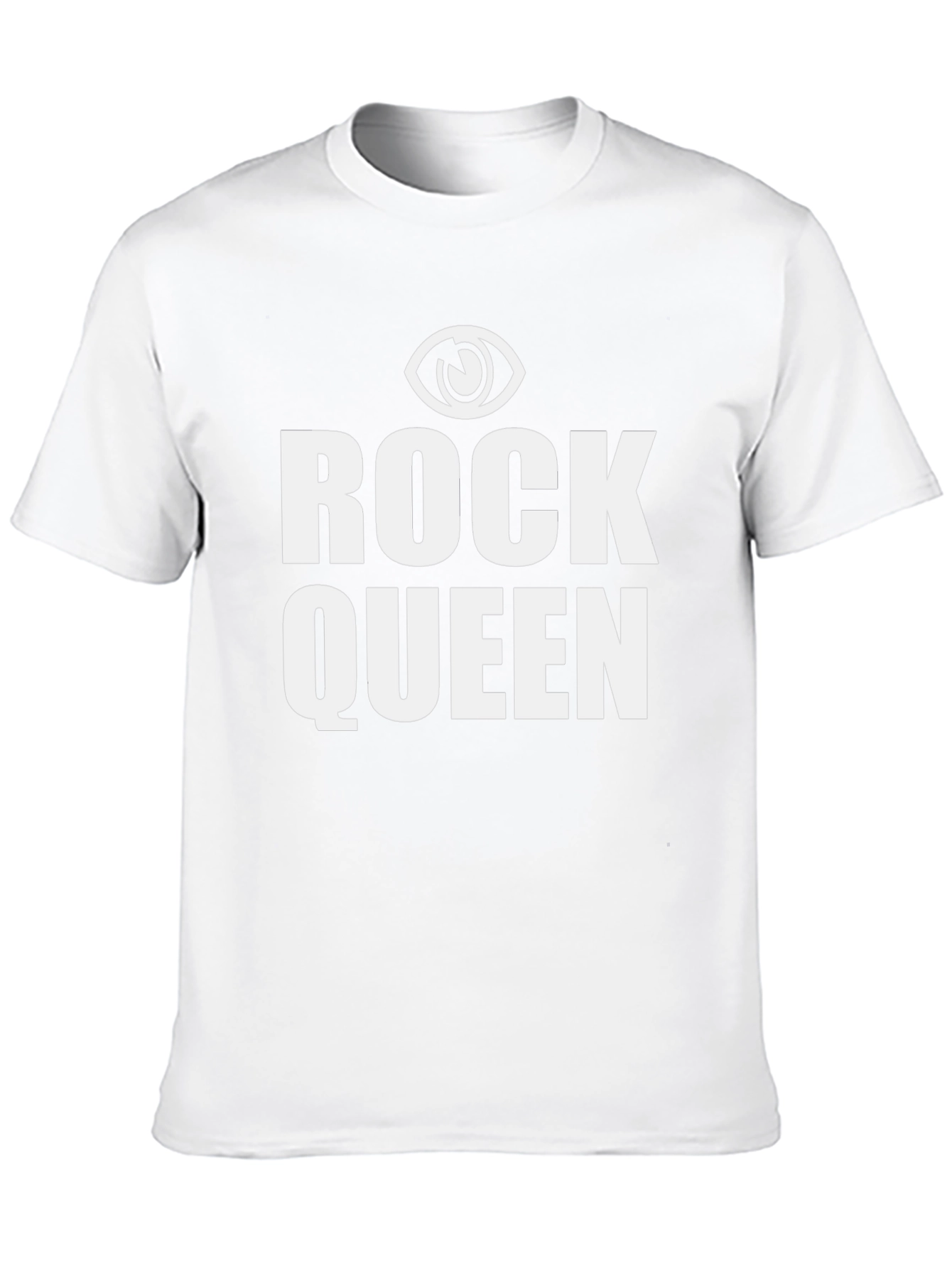 Rock Queen Graphic Tee - Black Cotton Blend
