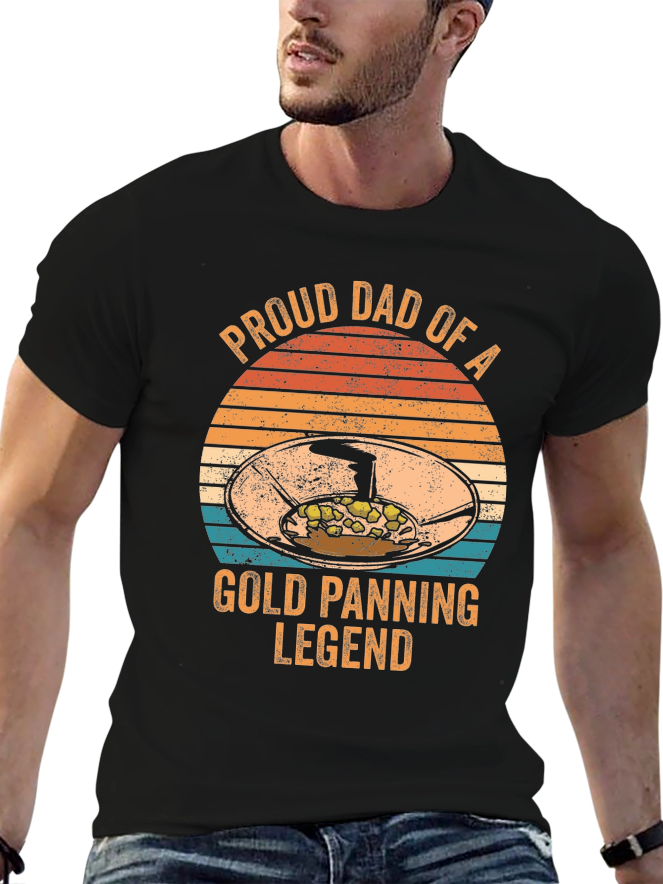 Proud Dad of a Gold Panning Legend T-Shirt