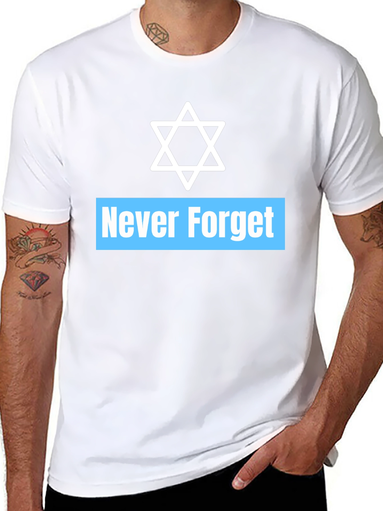Never Forget Star of David T-Shirt