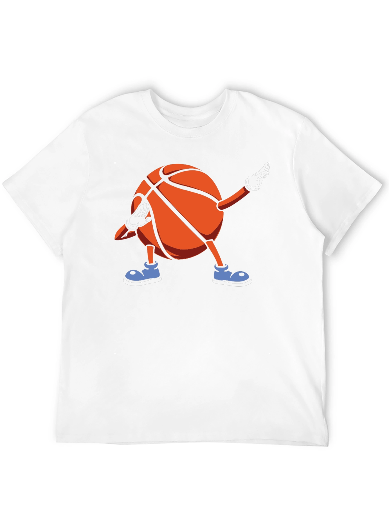 Dabbing Basketball Graphic T-Shirt