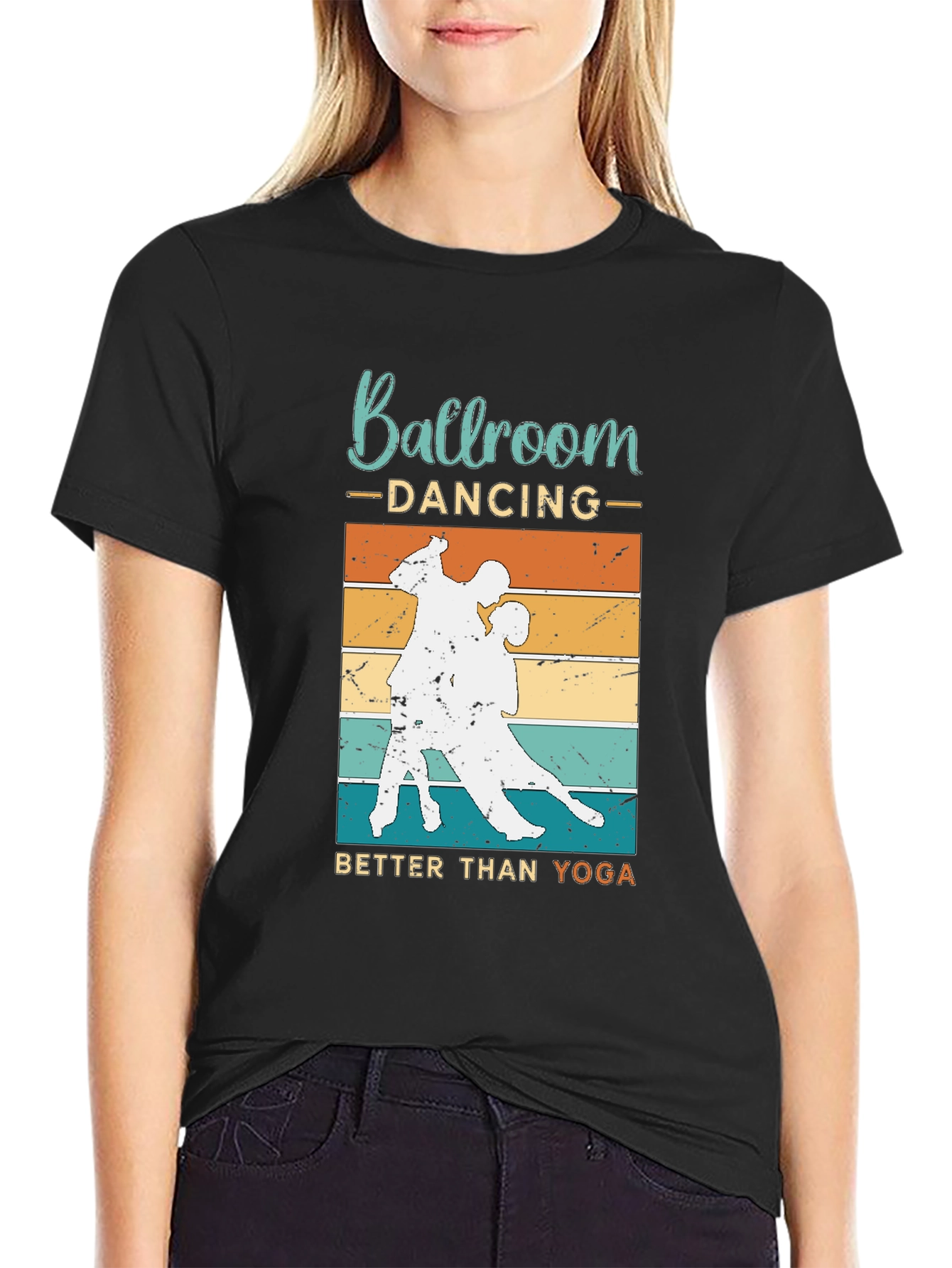 Ballroom Dancing Better Than Yoga T-Shirt