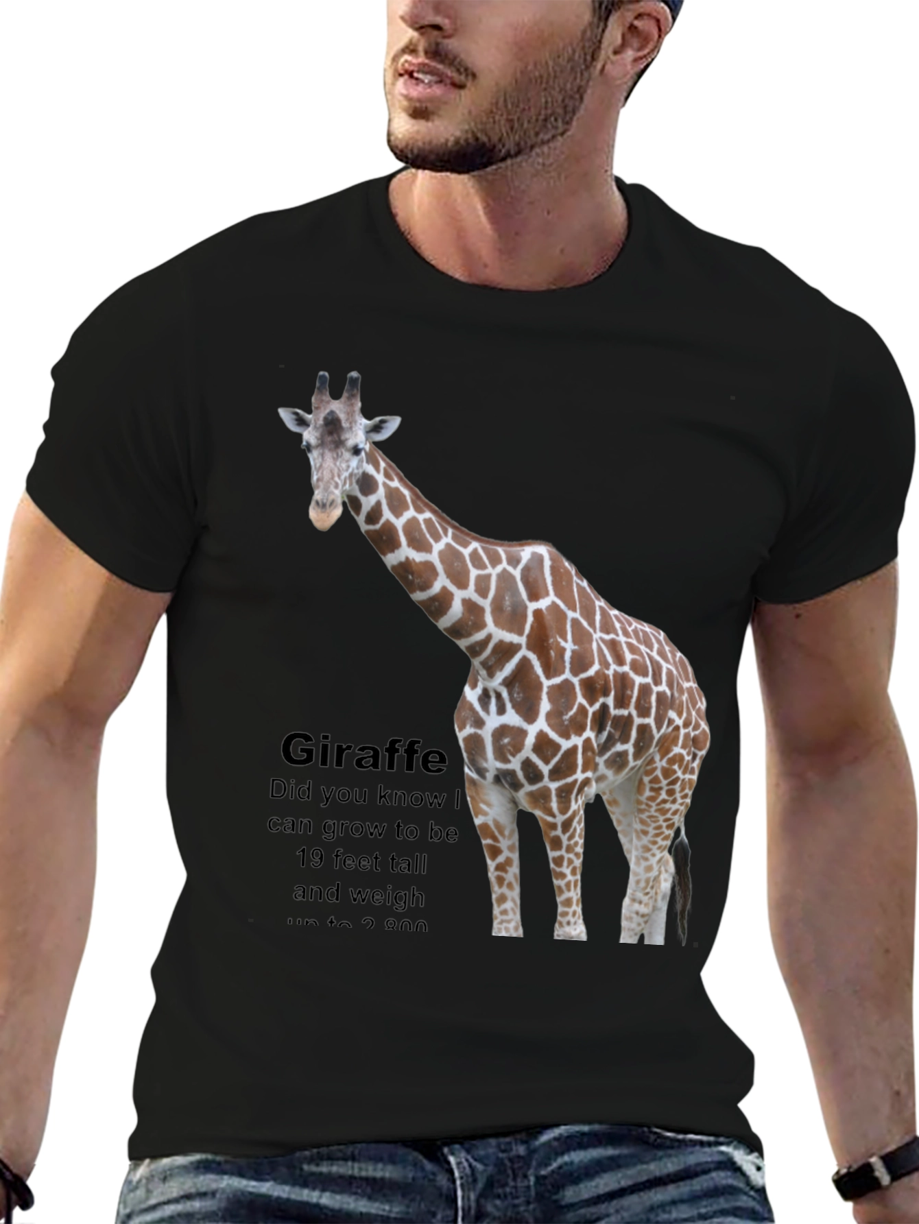 Giraffe Fact T-Shirt