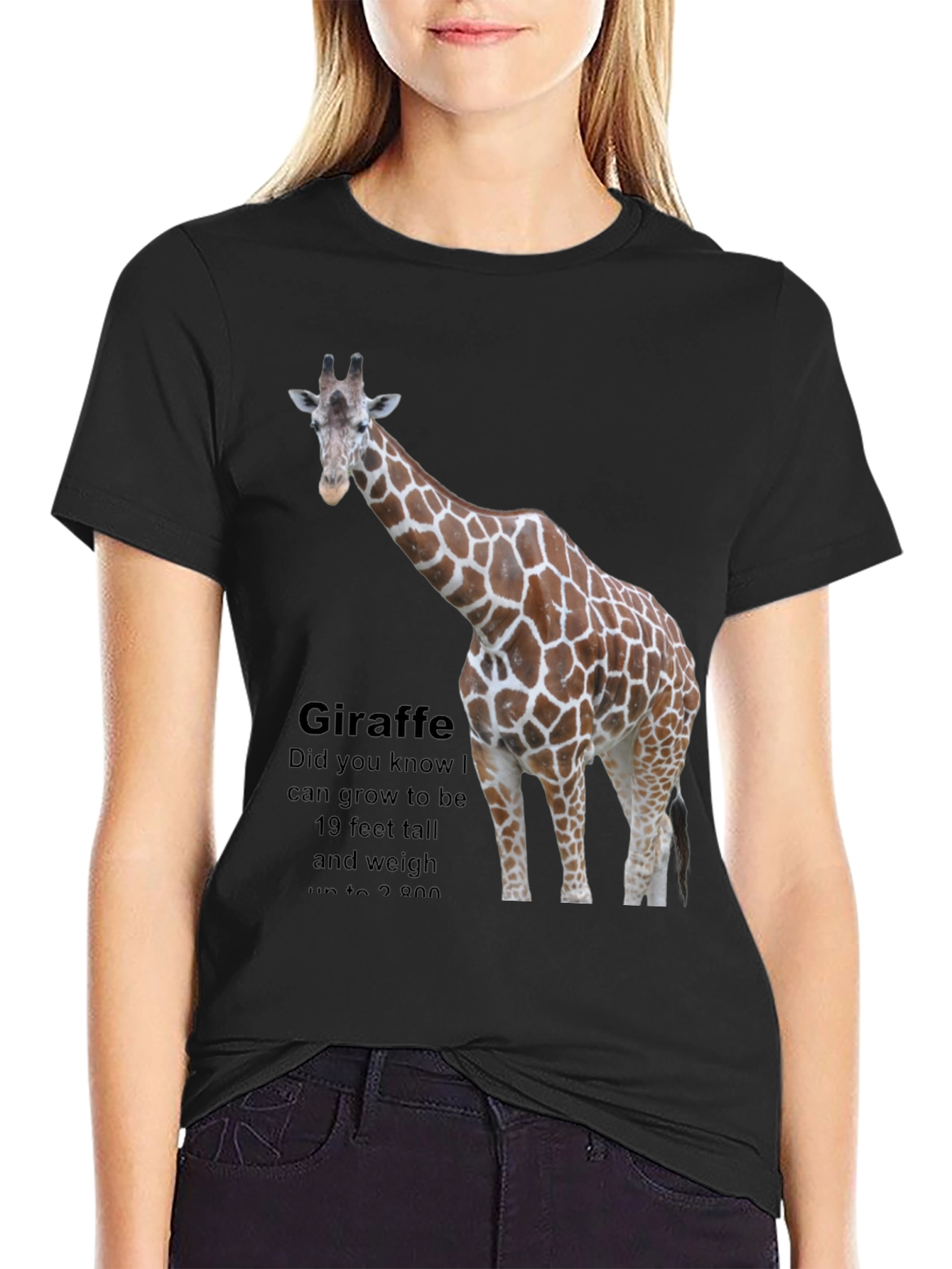Giraffe Fact T-Shirt
