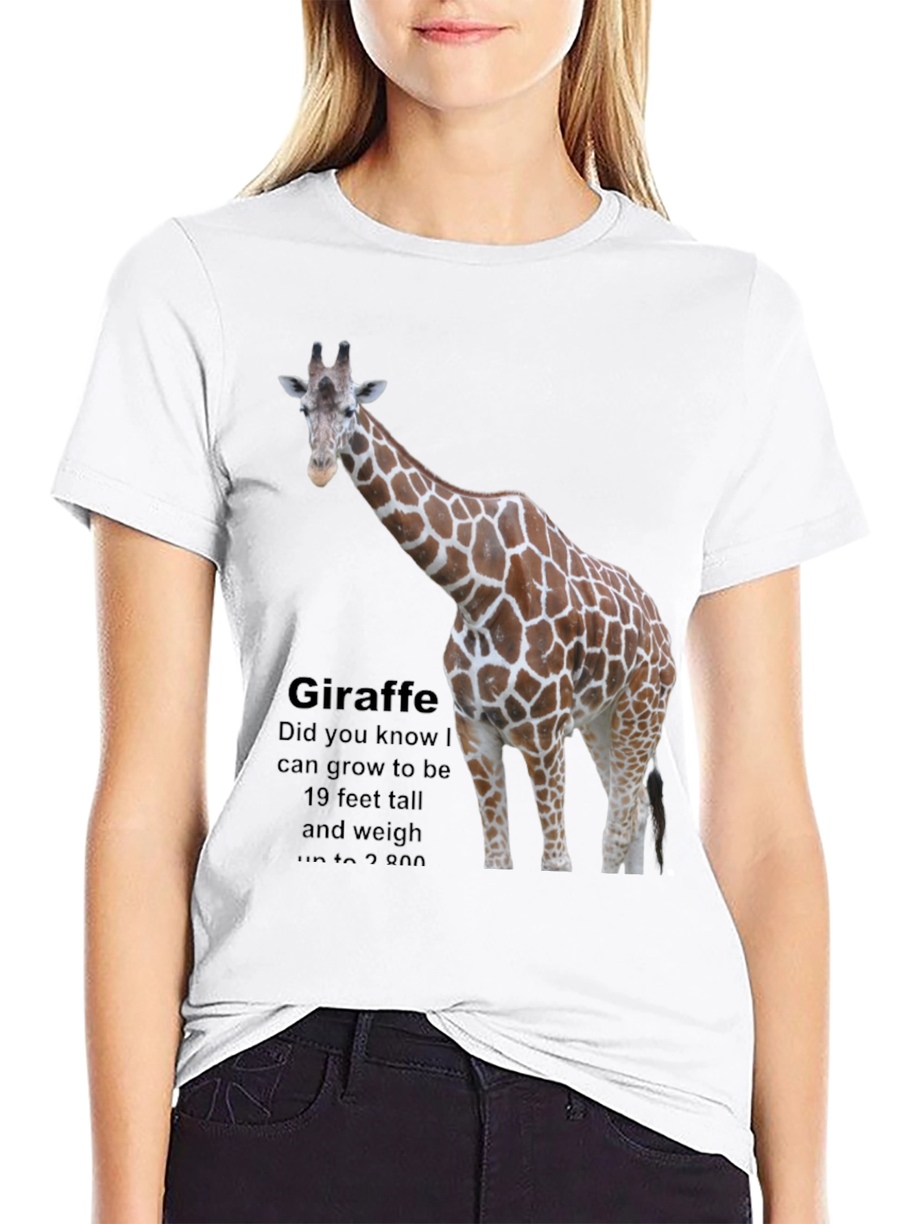Giraffe Fact T-Shirt