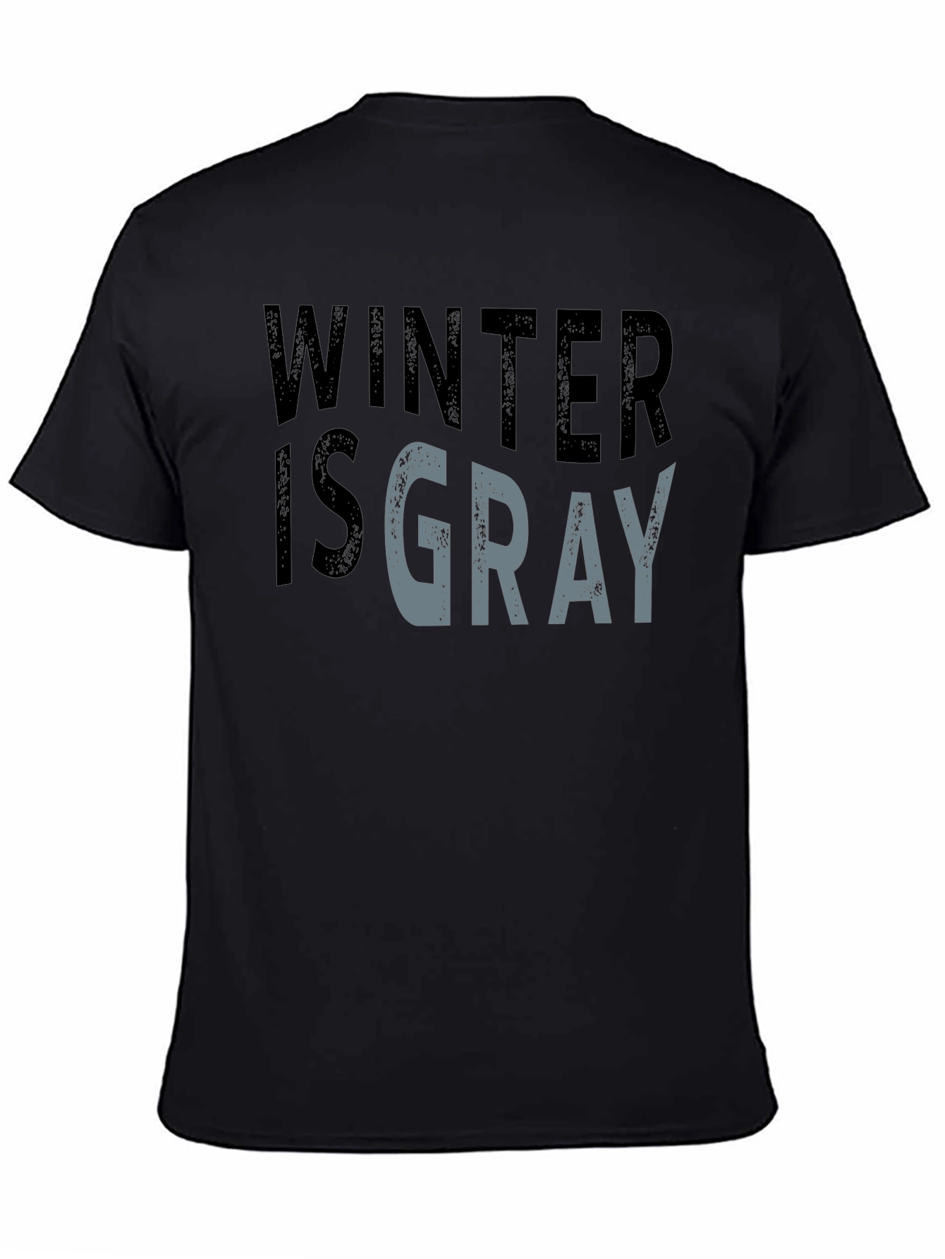 Winter is Gray Graphic Tee - Soft Cotton Blend