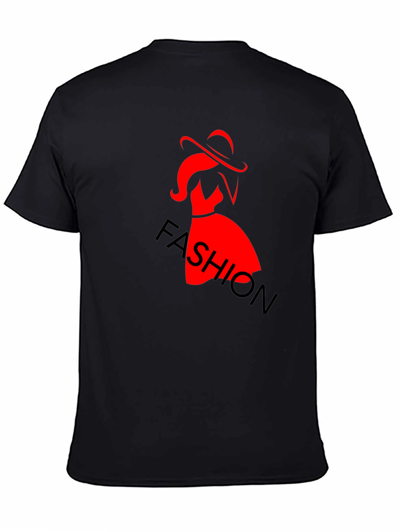 Fashion Tee: Stylish Silhouette Graphic Print