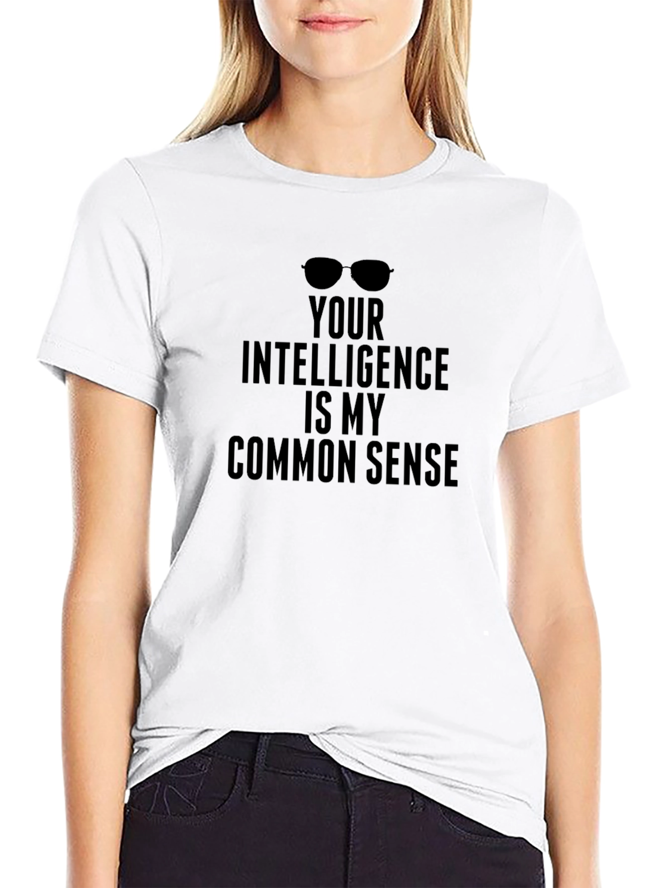 Intelligence Humor Graphic Tee