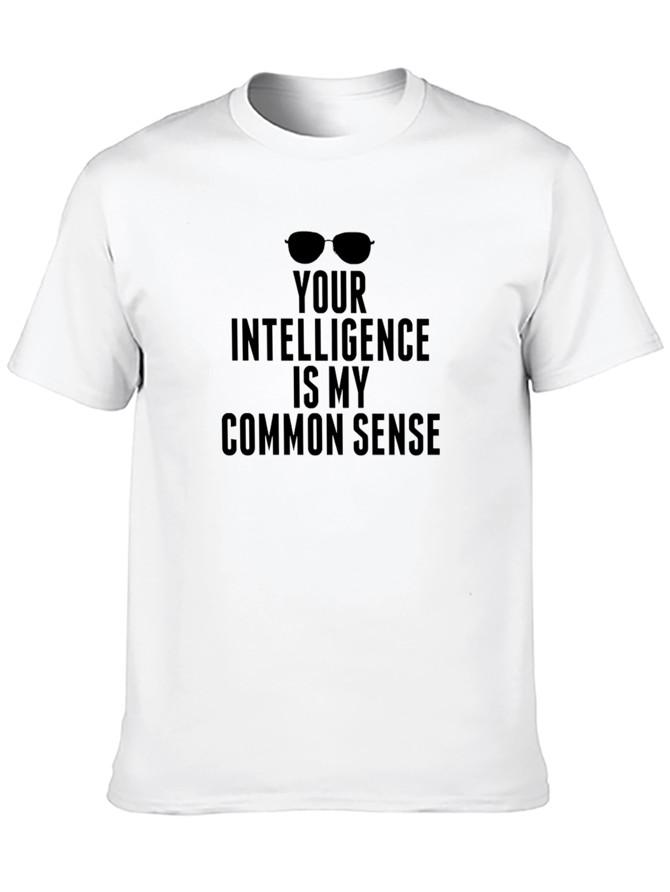Intelligence Humor Graphic Tee