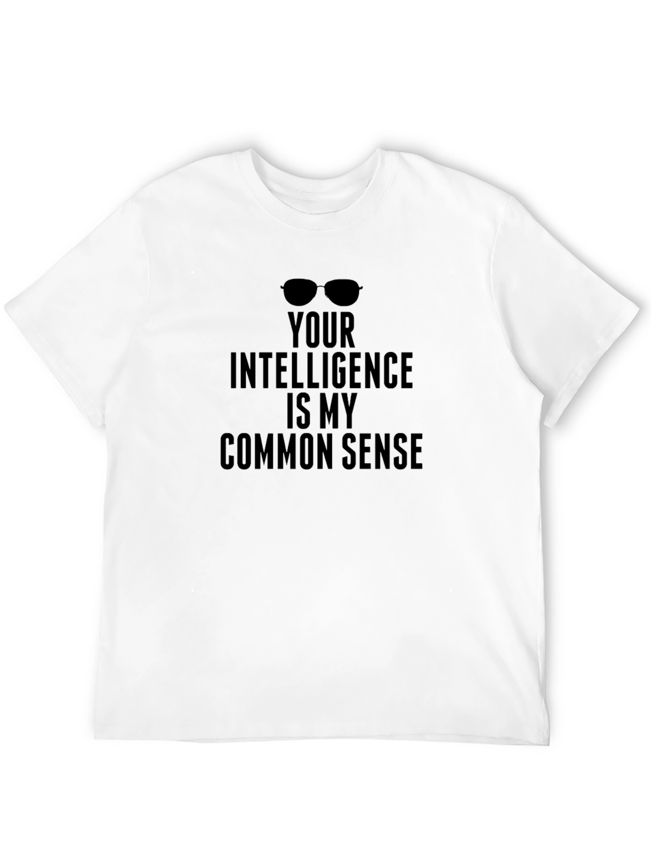 Intelligence Humor Graphic Tee