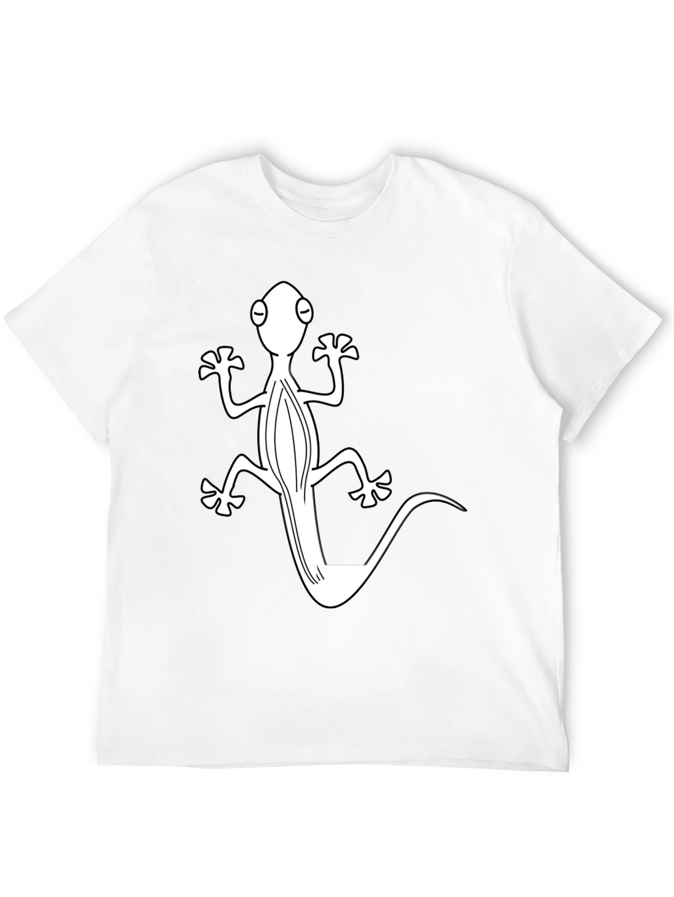 Gecko Graphic Tee - Cool Reptile Design T-Shirt