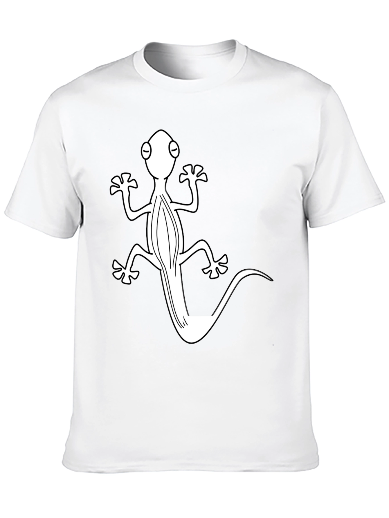 Gecko Graphic Tee - Cool Reptile Design T-Shirt