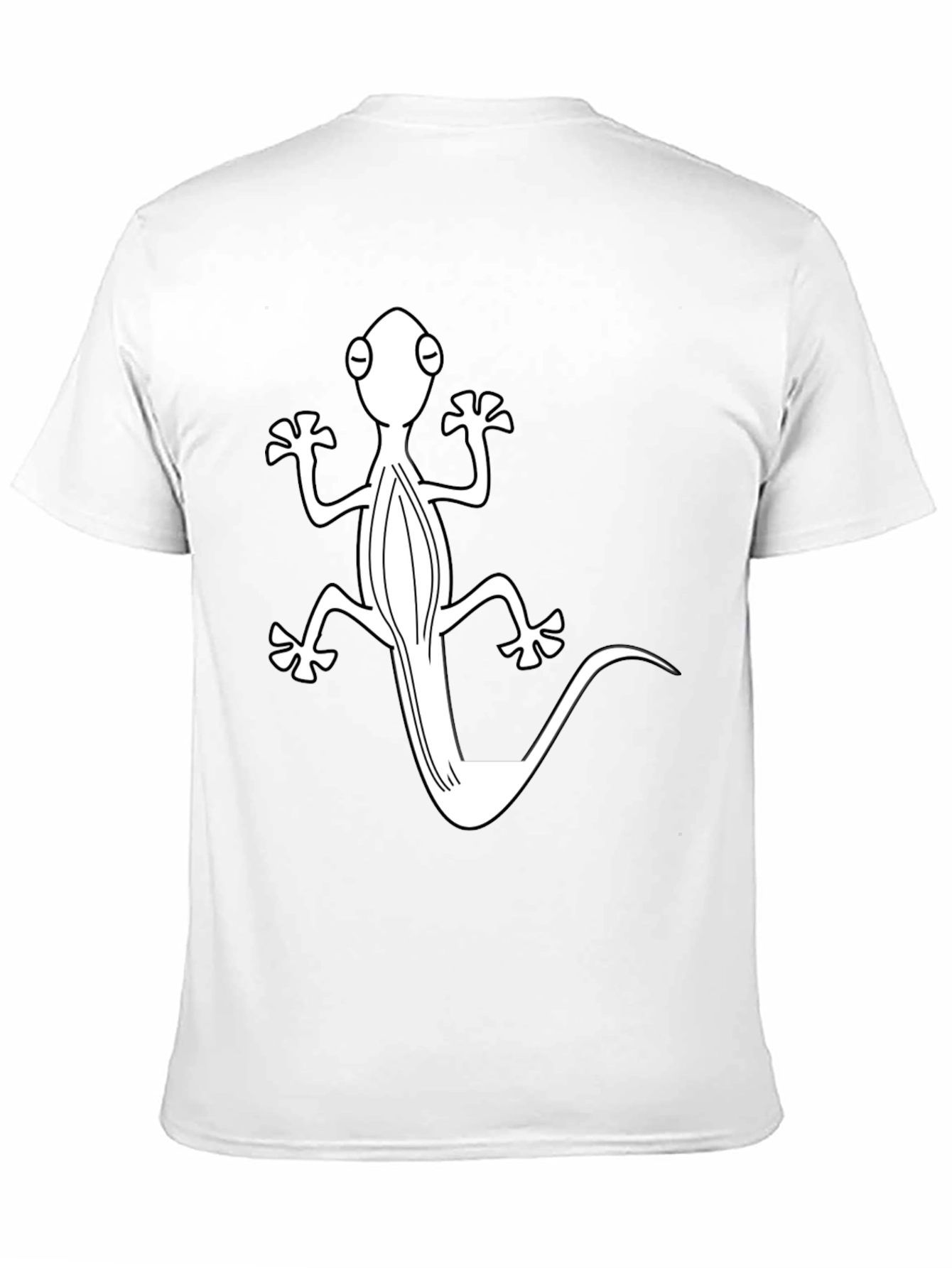 Gecko Graphic Tee - Cool Reptile Design T-Shirt