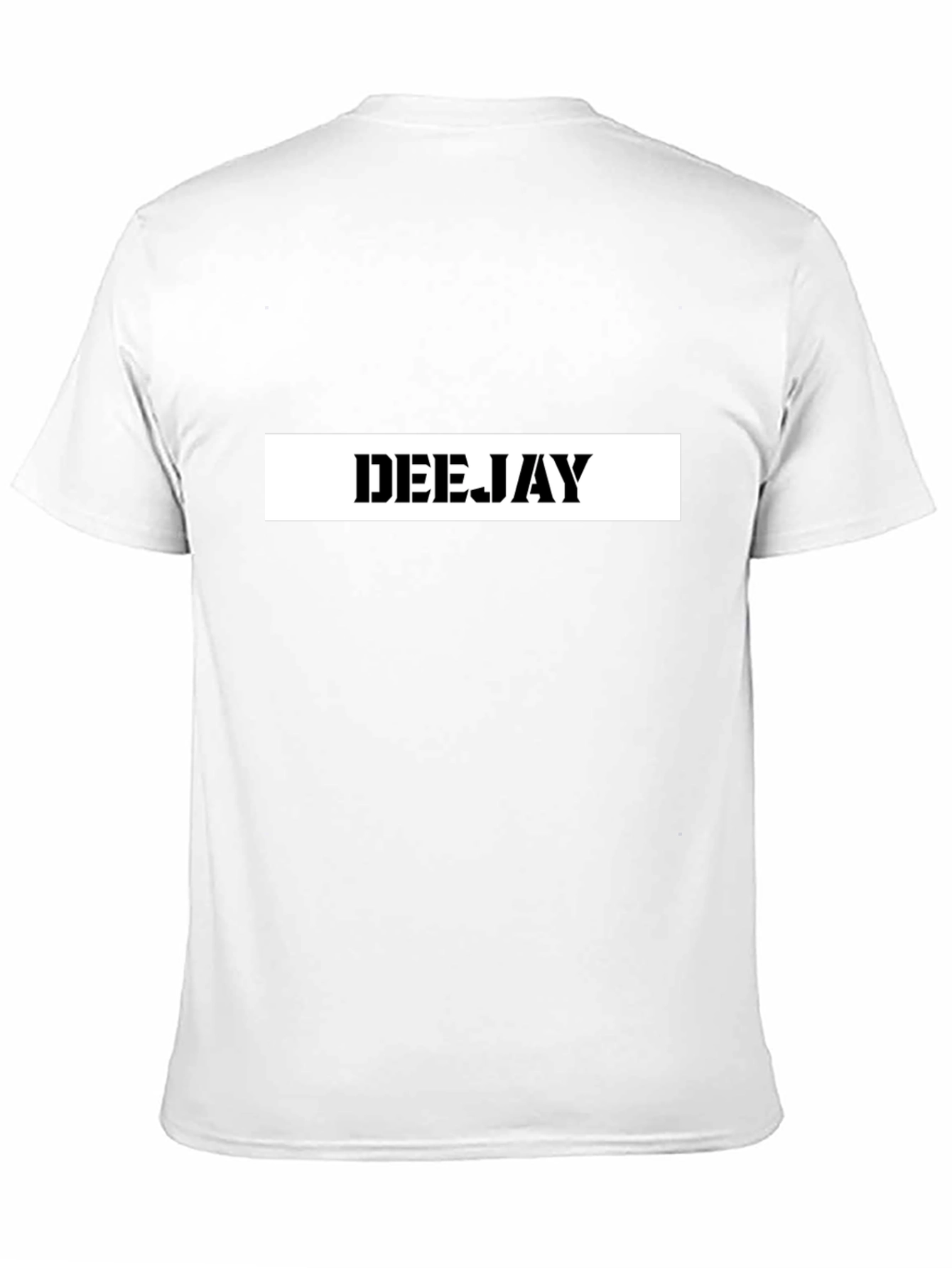 DEEJAY Black T-Shirt