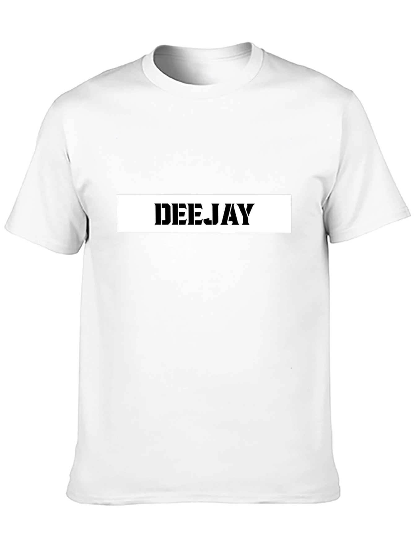 DEEJAY Black T-Shirt