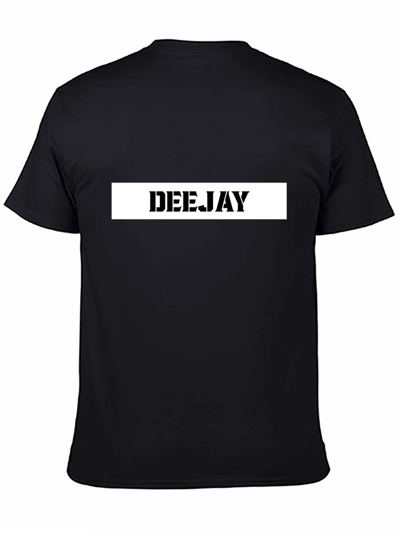 DEEJAY Black T-Shirt